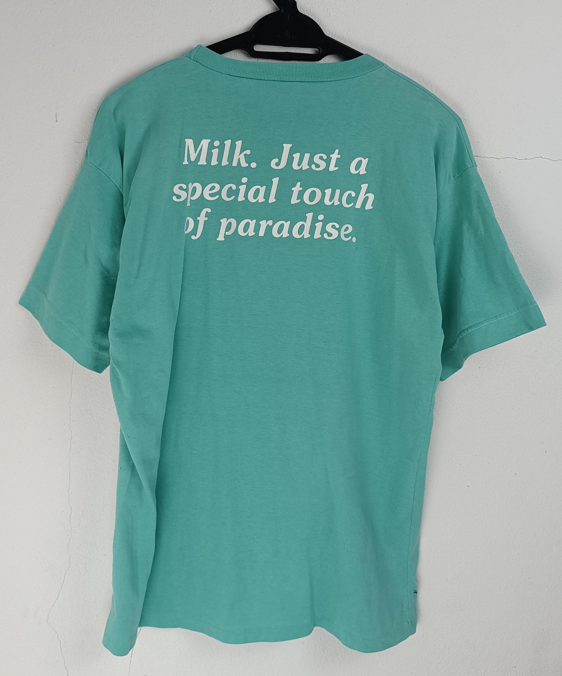 Vintage VINTAGE 90'S MILK SPECIAL TOUCH OF PARADISE TEE VERY RARE Size US M / EU 48-50 / 2 - 4 Thumbnail