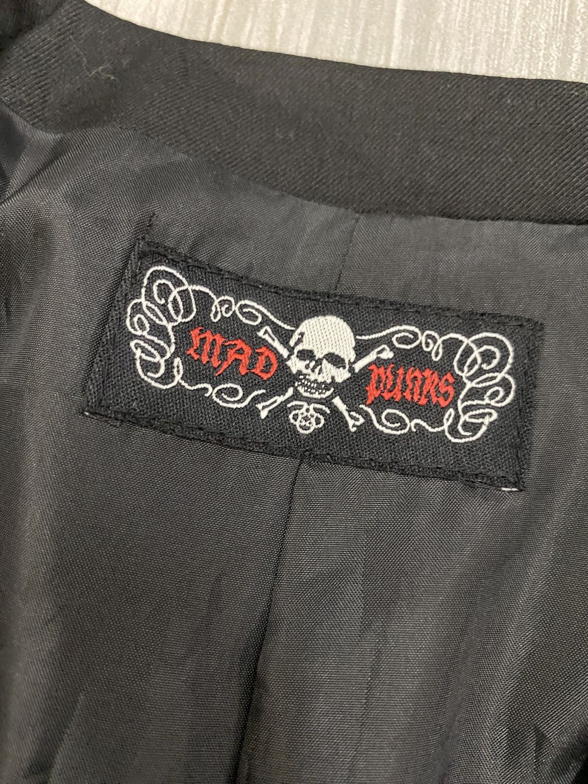 If Six Was Nine Mad Punks Japan Archive Visual Kei Bondage Skeleton Vest Size US M / EU 48-50 / 2 - 8 Thumbnail