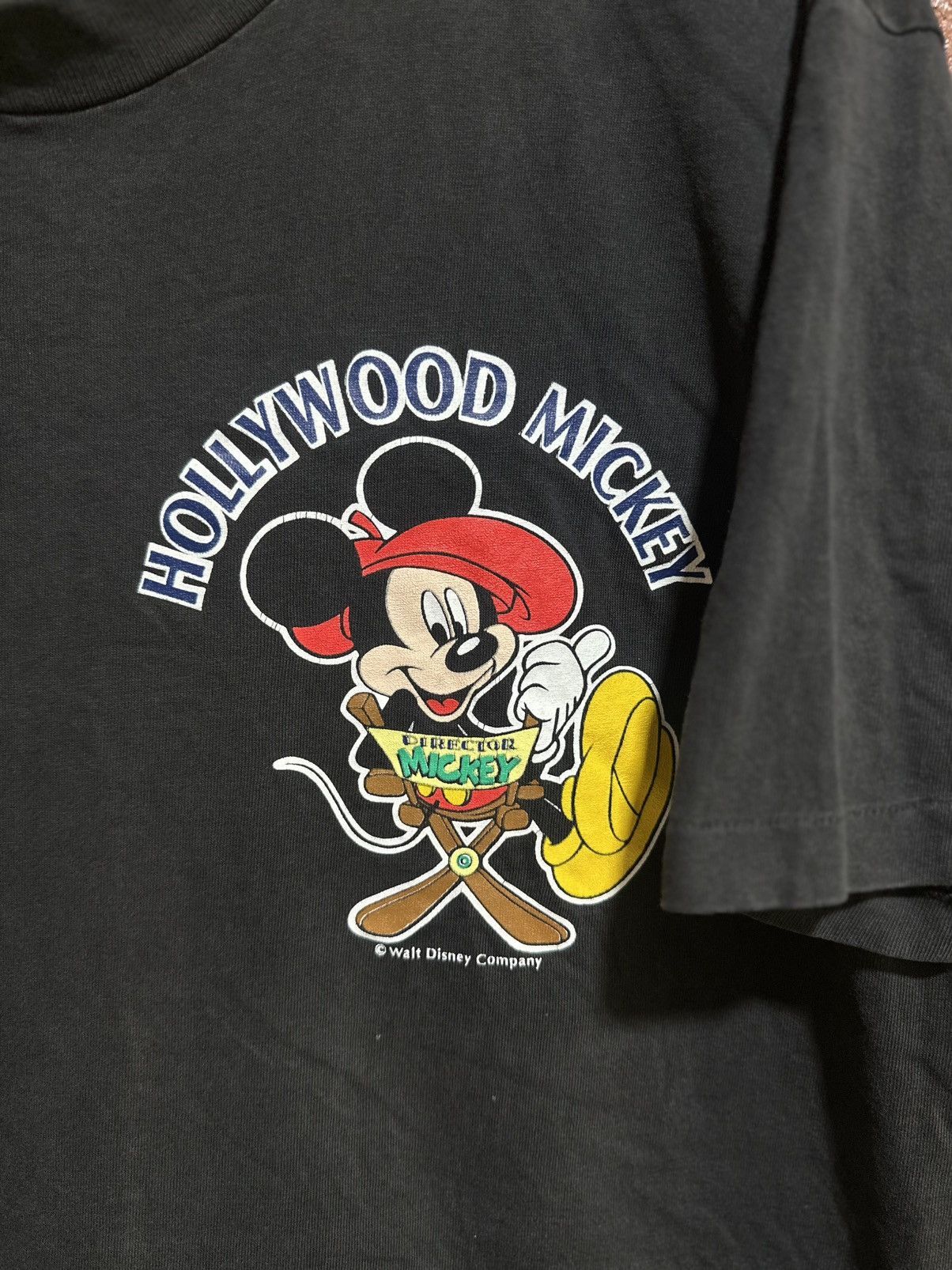 Disney Vintage Hollywood Mickey Mouse Faded Tee Size US L / EU 52-54 / 3 - 3 Thumbnail
