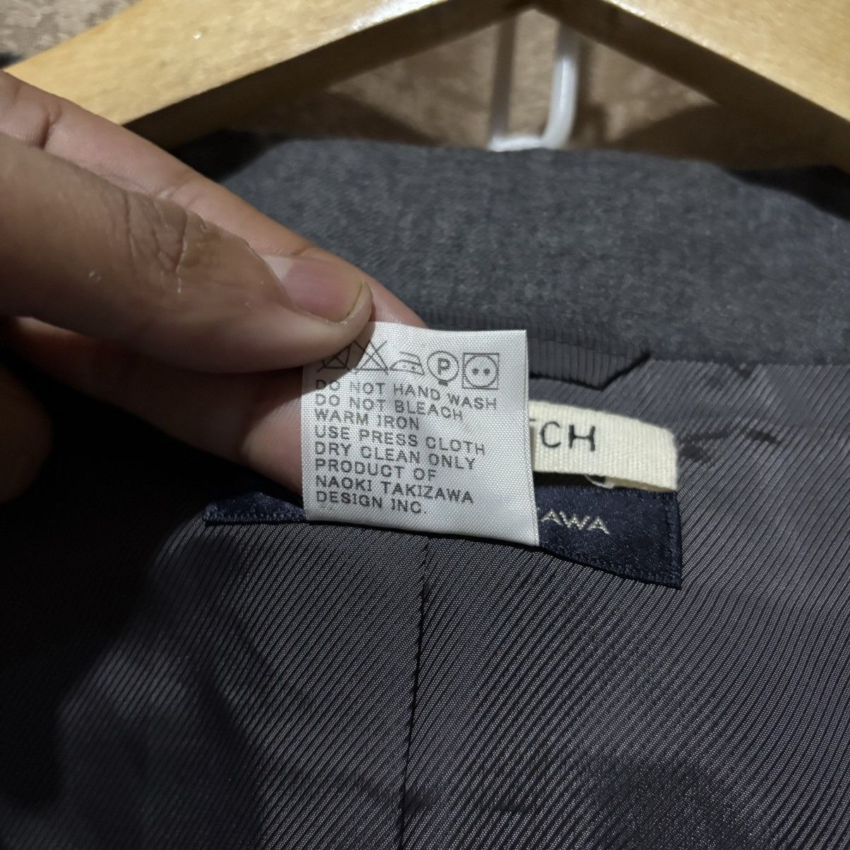 Issey Miyake Naoki Takizawa - Hand Stitch Blazers Size XS / US 0-2 / IT 36-38 - 4 Thumbnail