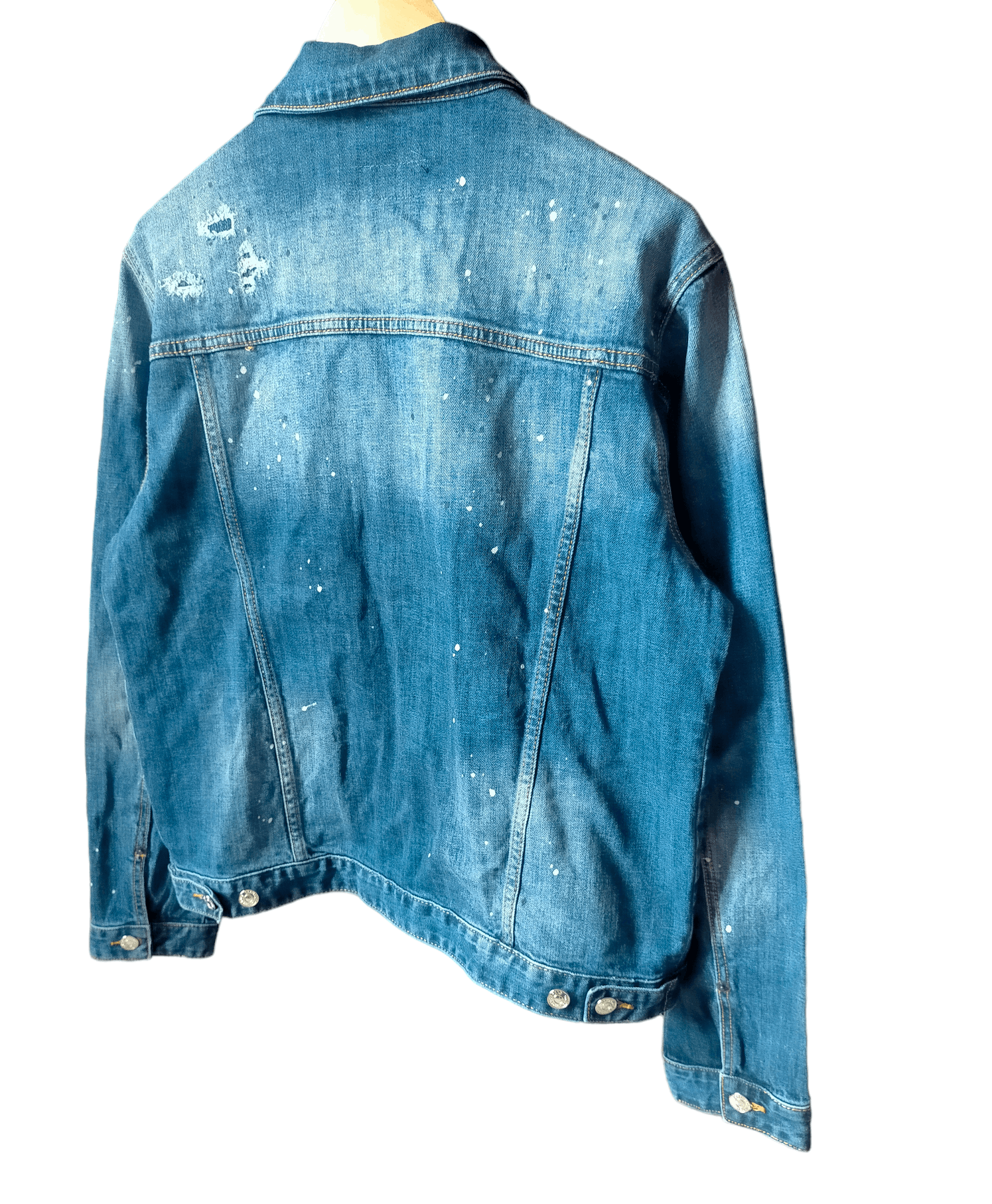Dsquared2 Dsquared2 Denim Patch work Splater Jaket Jeans Size US M / EU 48-50 / 2 - 7 Thumbnail