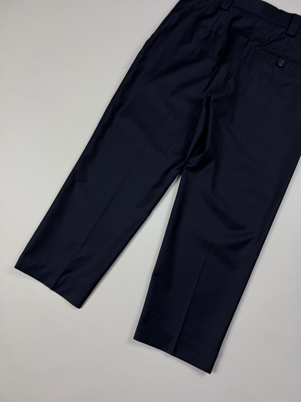 Acne Studios Acne Studios Trea Dot Suit Cropped Wool Dress Pants Trousers Size 25" / US 0 / IT 36 - 19 Thumbnail