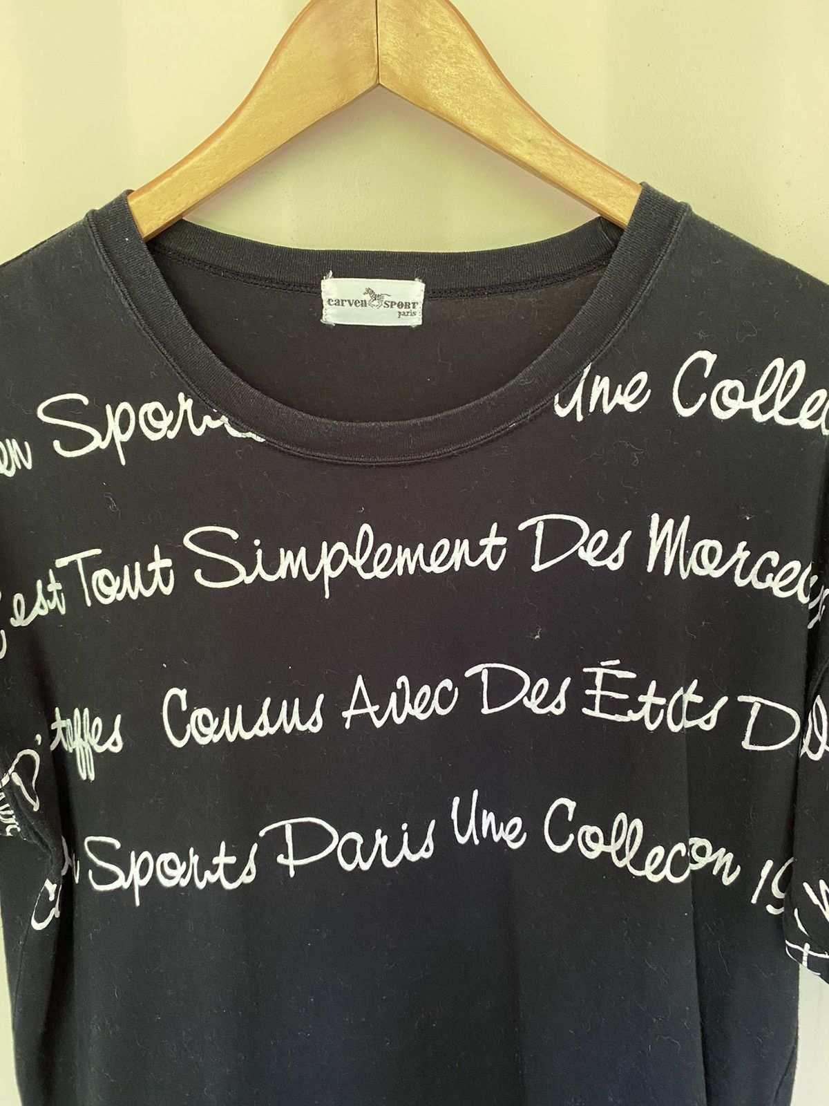 Carven Carven sport black shirt Size US M / EU 48-50 / 2 - 7 Thumbnail