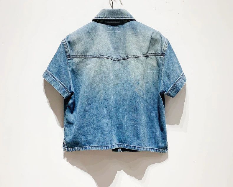 Saint Laurent Paris Saint Laurent Paris Collar short sleeved shirt-2506 Size US XL / EU 56 / 4 - 2 Thumbnail