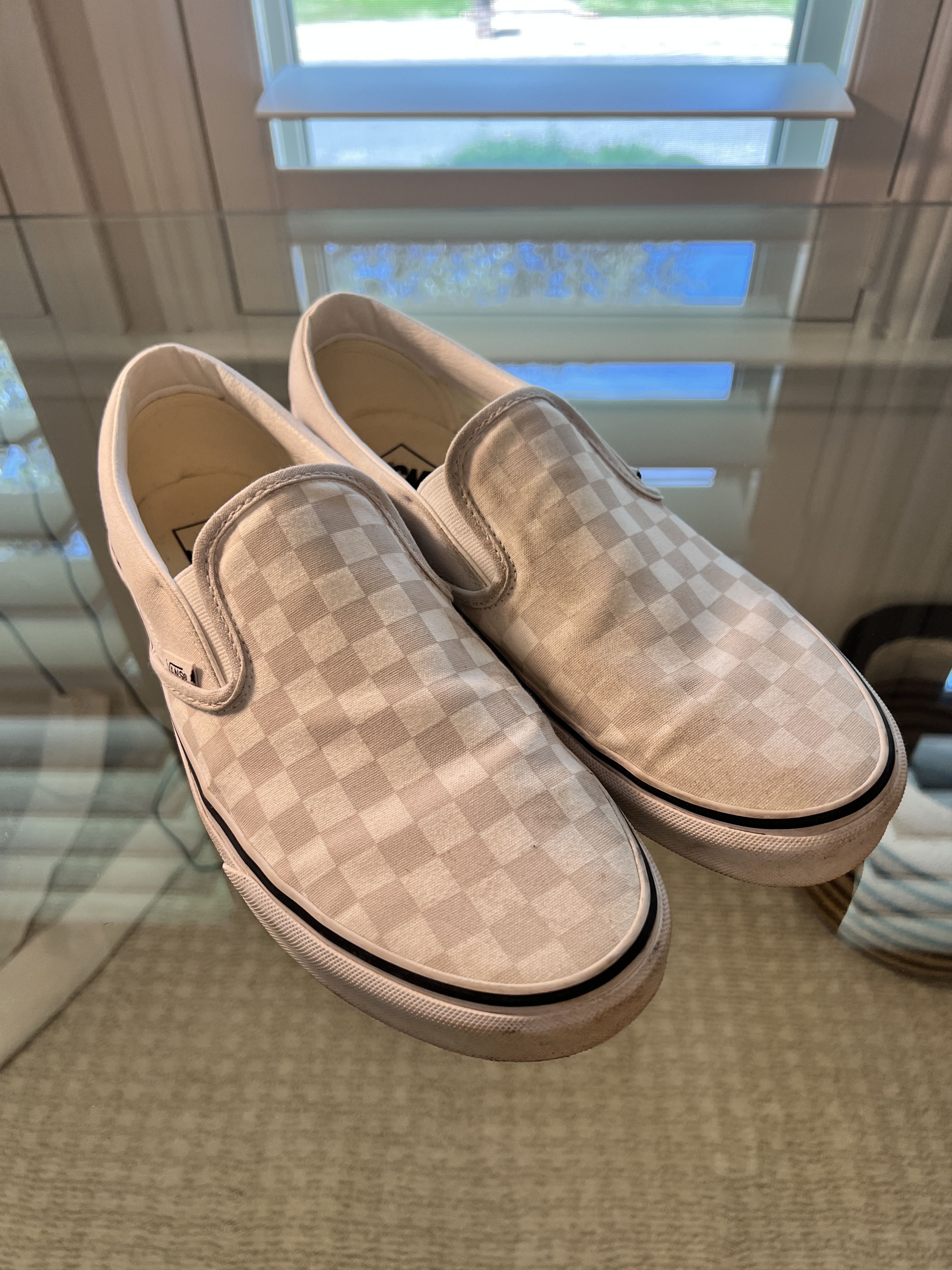 Vans Vans Classic Slip-On Checkerboard Size US 11 / EU 44 - 4 Thumbnail