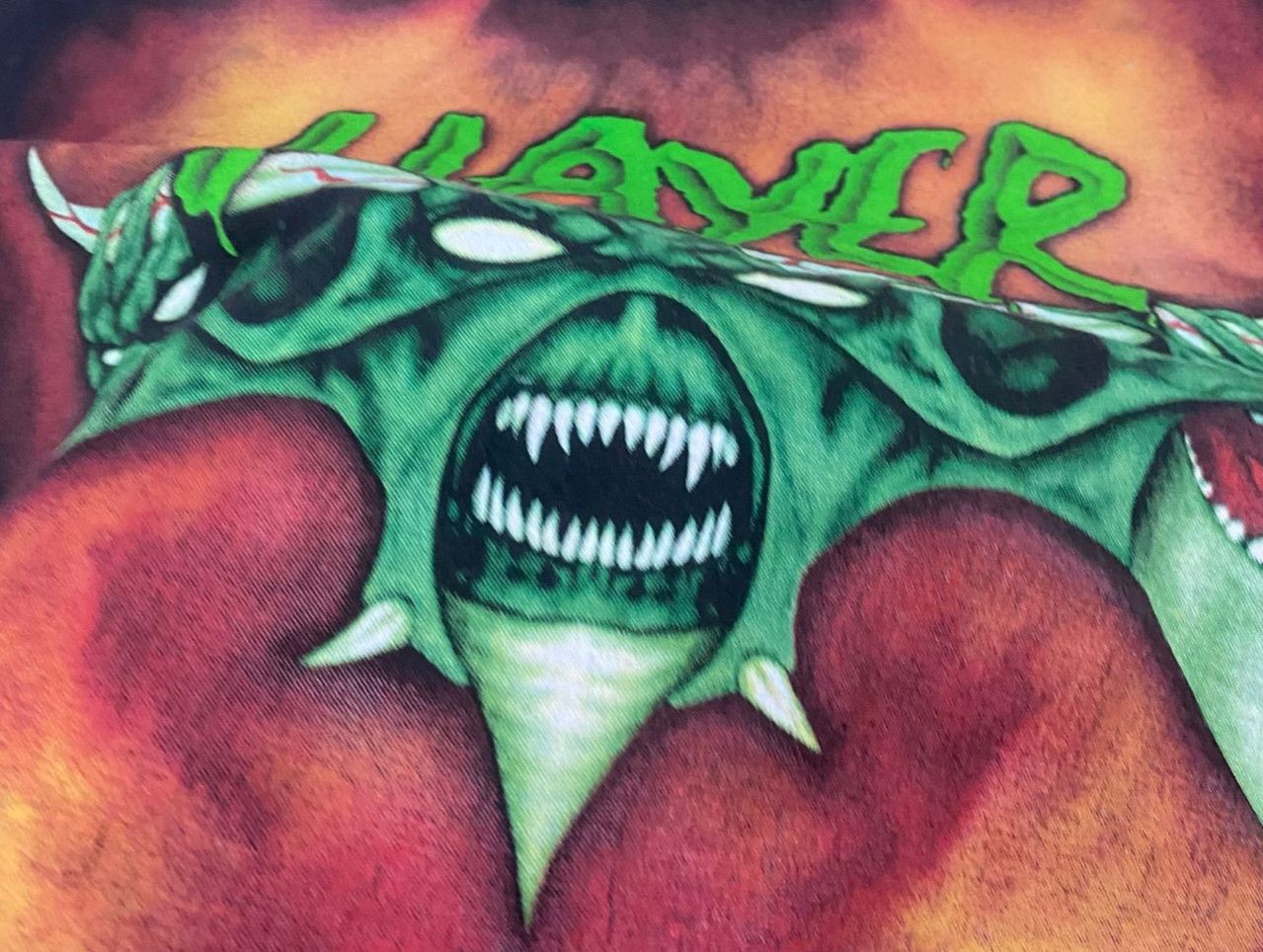 Band Tees Vintage Slayer Diabolus in Musica tour tshirt Size US L / EU 52-54 / 3 - 4 Thumbnail