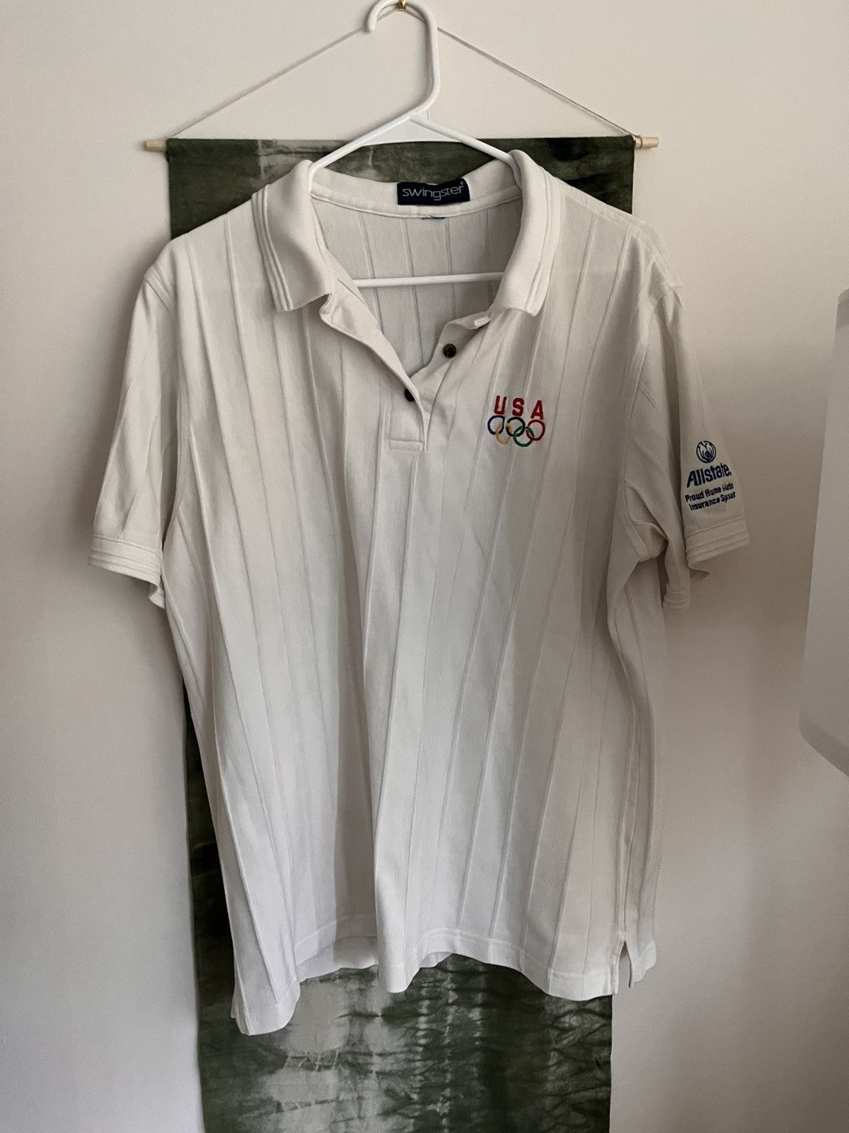 USA Olympics × Vintage Vintage Embroidered USA Olympics Polo Size US L / EU 52-54 / 3 - 1 Thumbnail