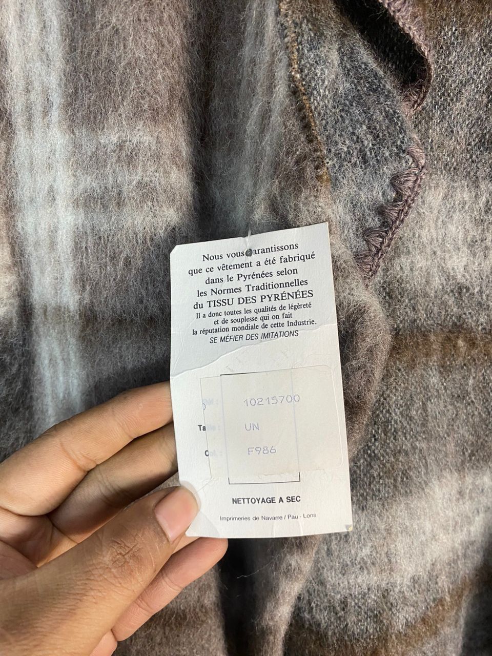 Designer × Vintage Vintage poncho wool by marbore new with tag Size M / US 6-8 / IT 42-44 - 5 Thumbnail