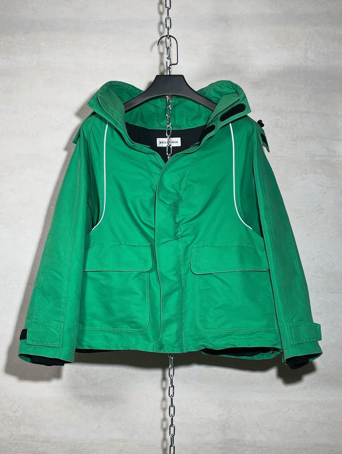 Balenciaga FW16 Green Swing Parka Size US M / EU 48-50 / 2 - 1 Thumbnail