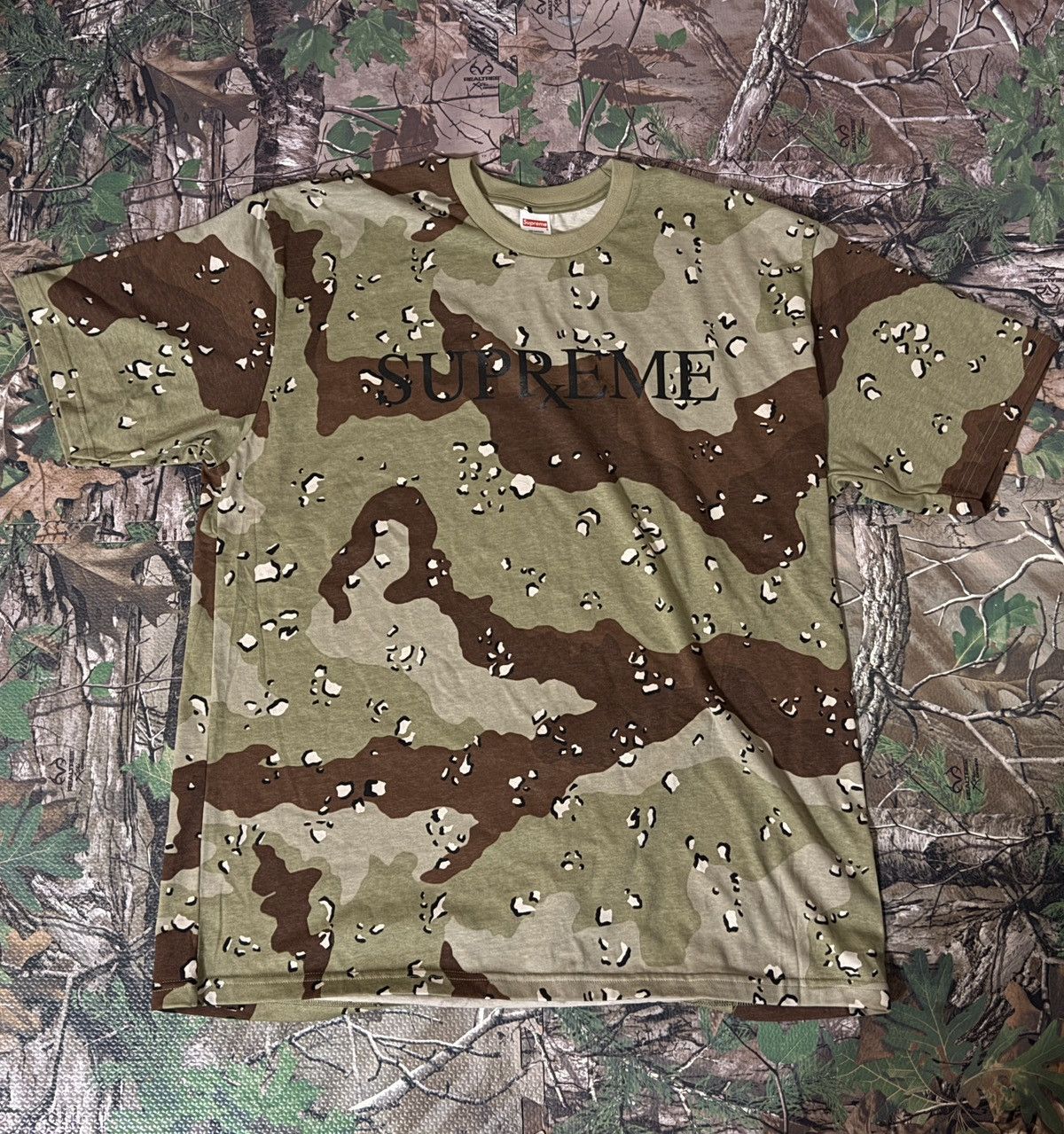 Supreme Supreme Rx Tee XXL Chocolate Chip Camo Size US XXL / EU 58 / 5 - 1 Thumbnail