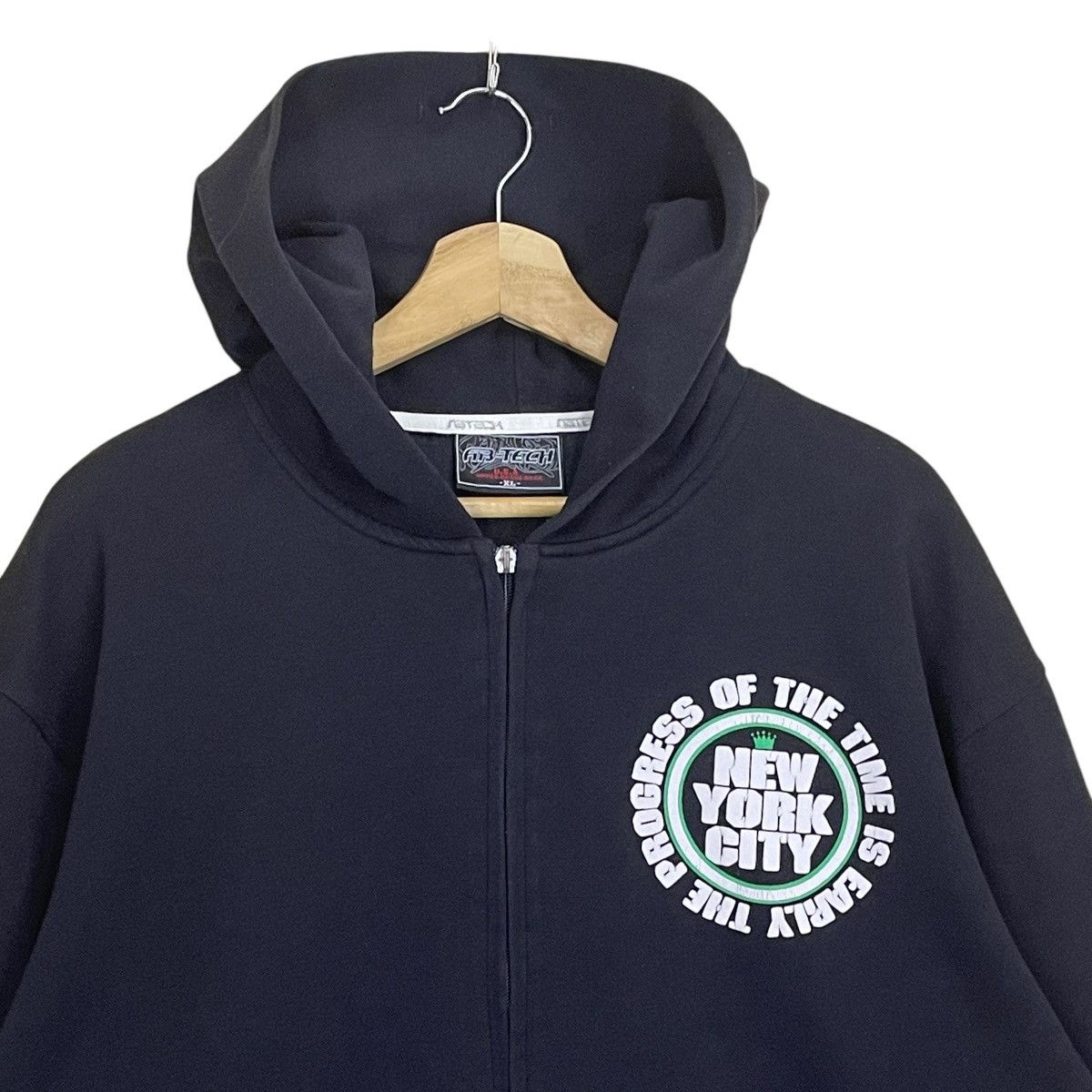 Japanese Brand Ab-Tech Big Logo Fullzip Hoodie Size US XL / EU 56 / 4 - 4 Thumbnail