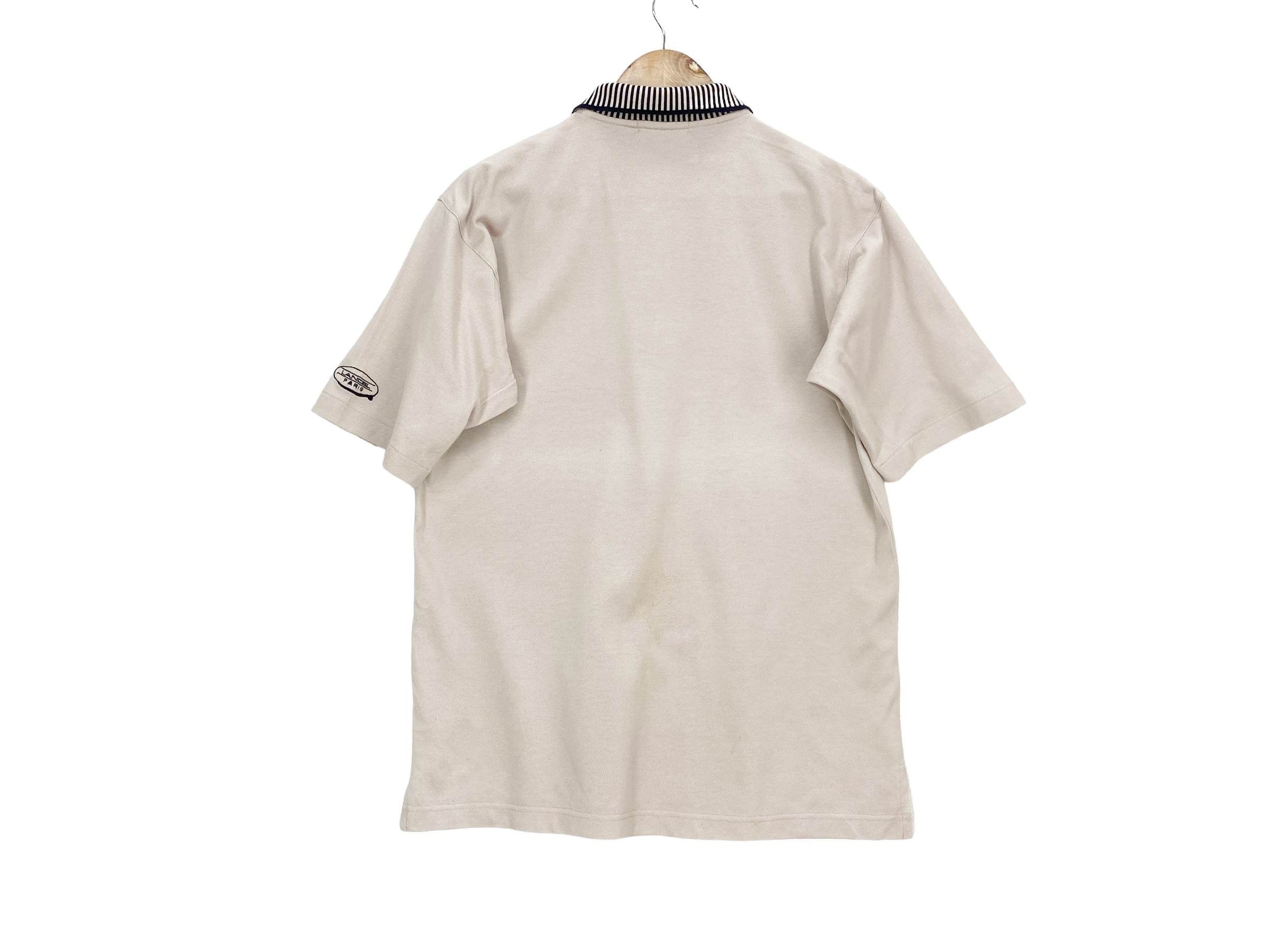 Lancel × Vintage Polo Golf Shirt Designer Vintage Shirt Size US XXS / EU 40 - 2 Thumbnail