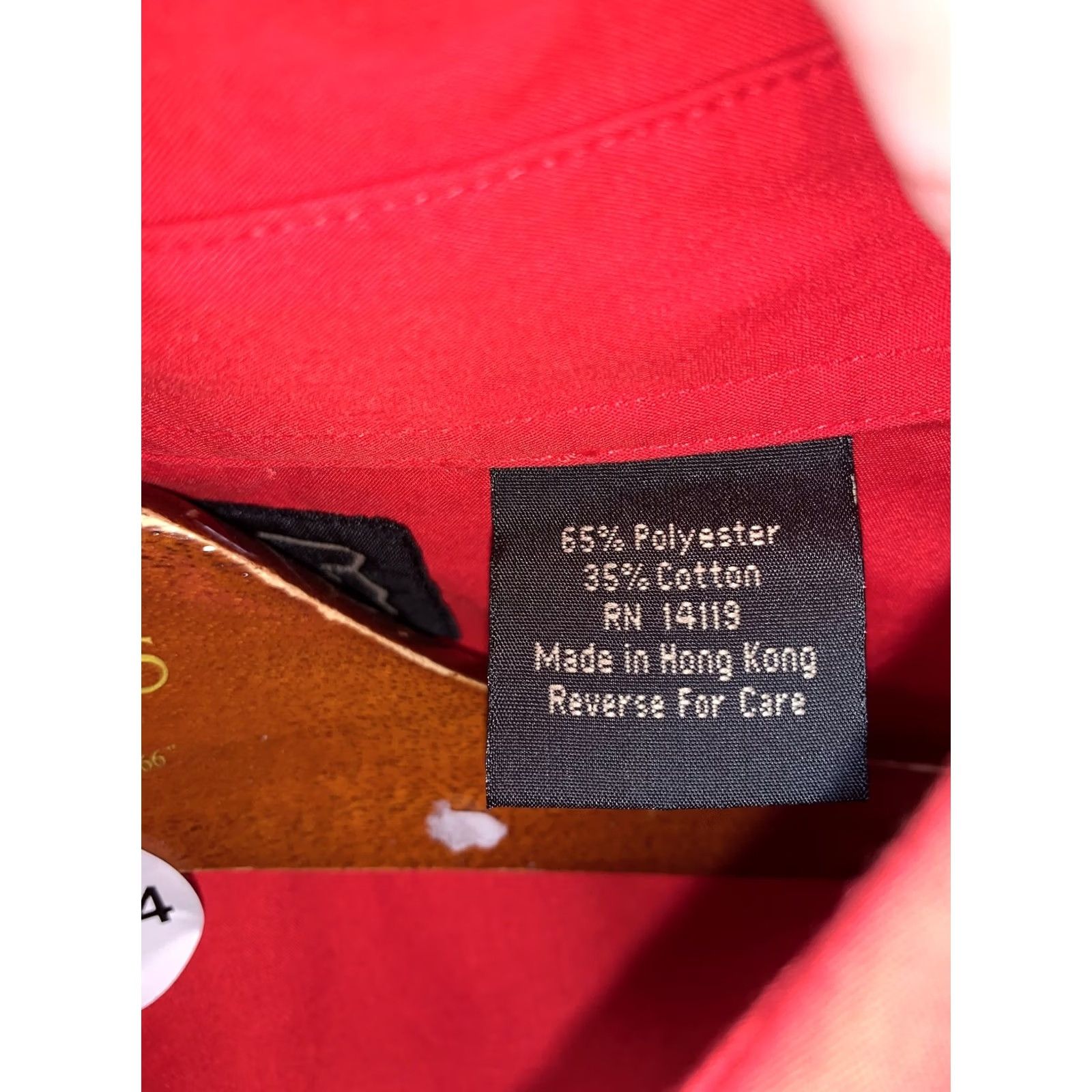 Vintage VINTAGE High Noon Western Shirt Red L Long Sleeve Horse Embroidery Black Enamel Snap Mens Womens Unisex Large-8554 Size US L / EU 52-54 / 3 - 5 Thumbnail