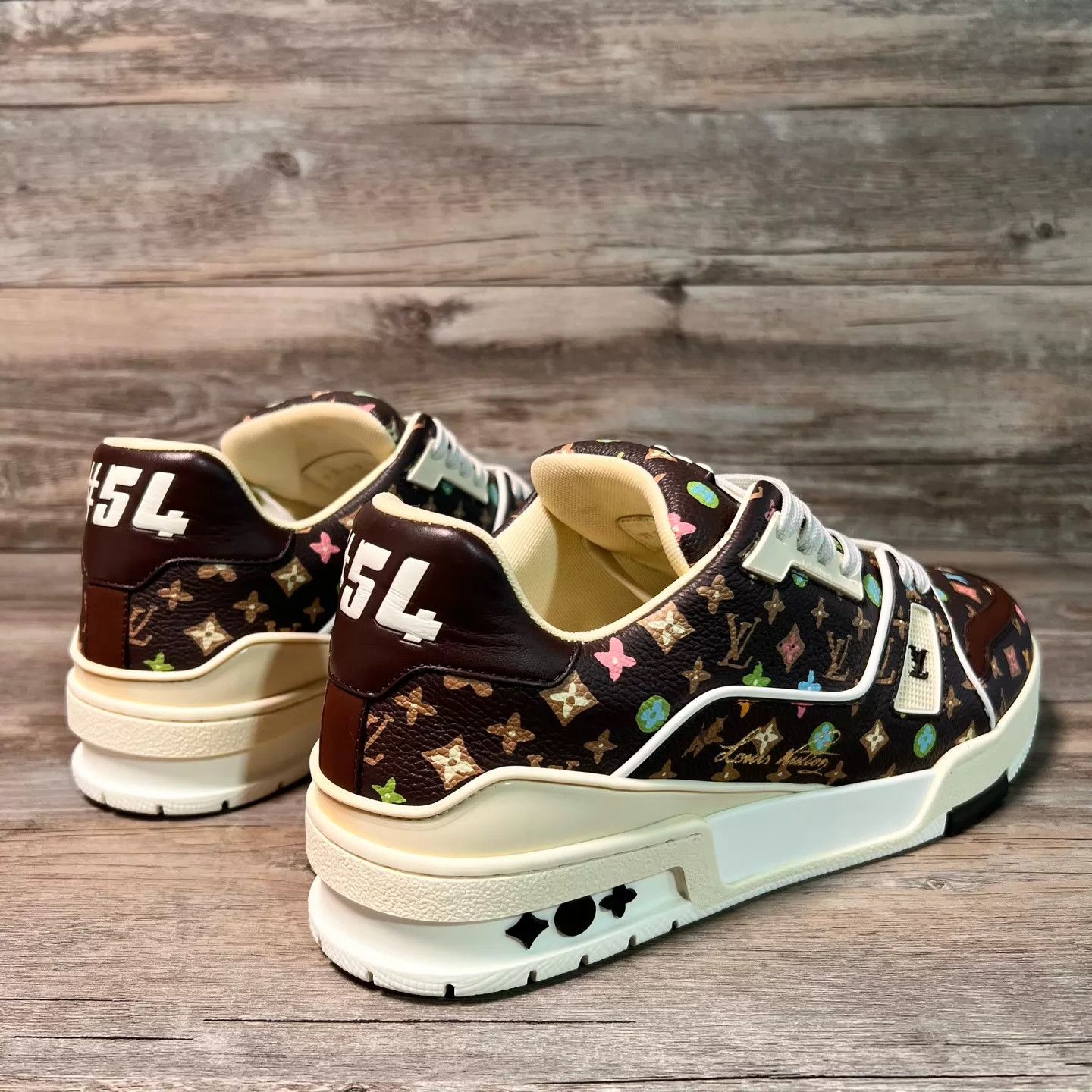 Louis Vuitton LV Trainer x Tyler Brown AOP UK6.5/40.5 97New Size US 7.5 / EU 40-41 - 3 Thumbnail