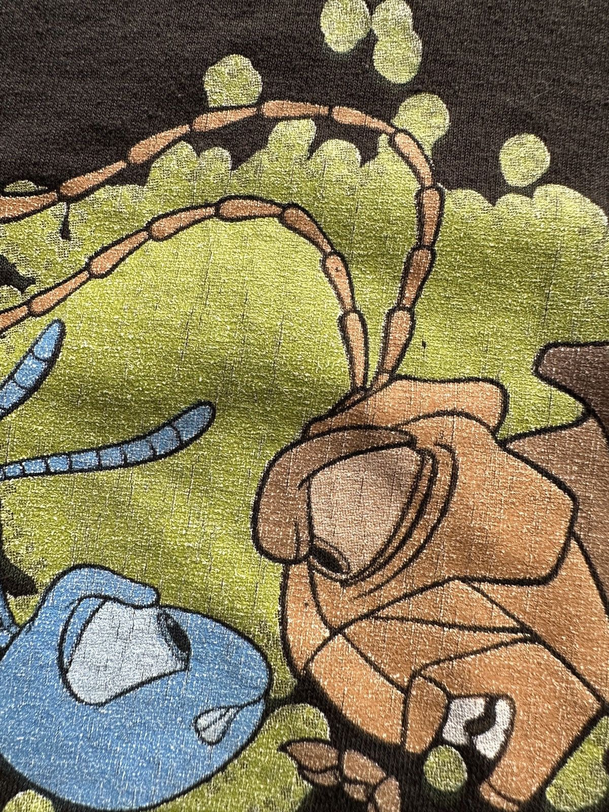 Vintage Vintage 90s A Bug's Life Disney Pixar Movie Promo Tee Size US XXS / EU 40 - 4 Thumbnail