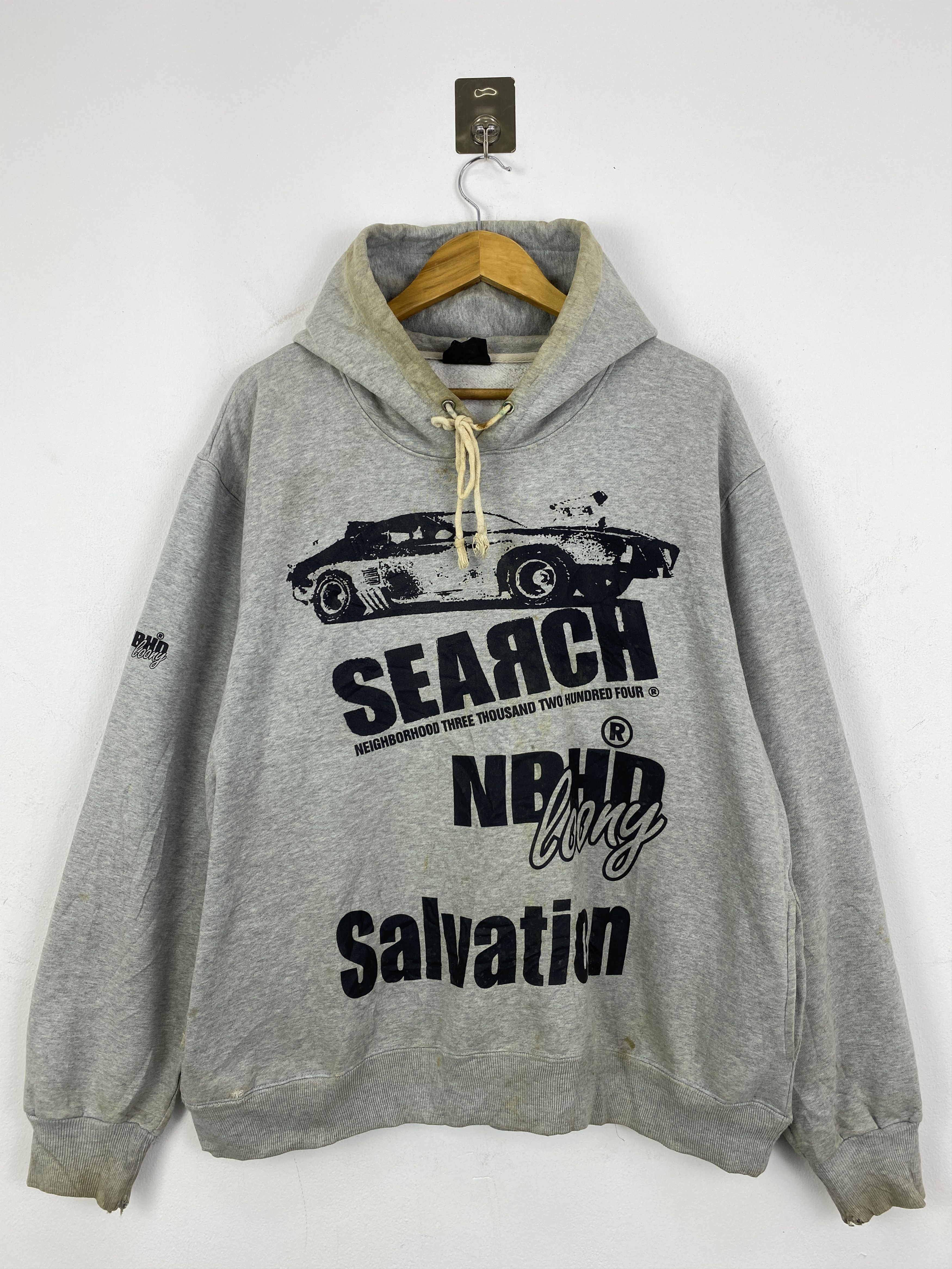 Neighborhood Vintage The NBHD Pullover Hoodie Sweatshirt SH0214 Size US XL / EU 56 / 4 - 1 Thumbnail