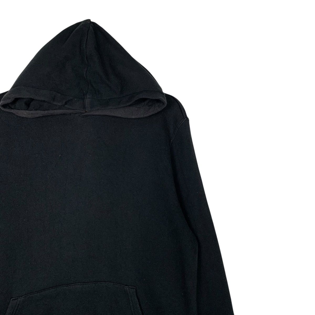 Champion CHAMPION Black Plain Pullover Hoodies Sweatshirt #1434-C65 Size US XL / EU 56 / 4 - 8 Thumbnail