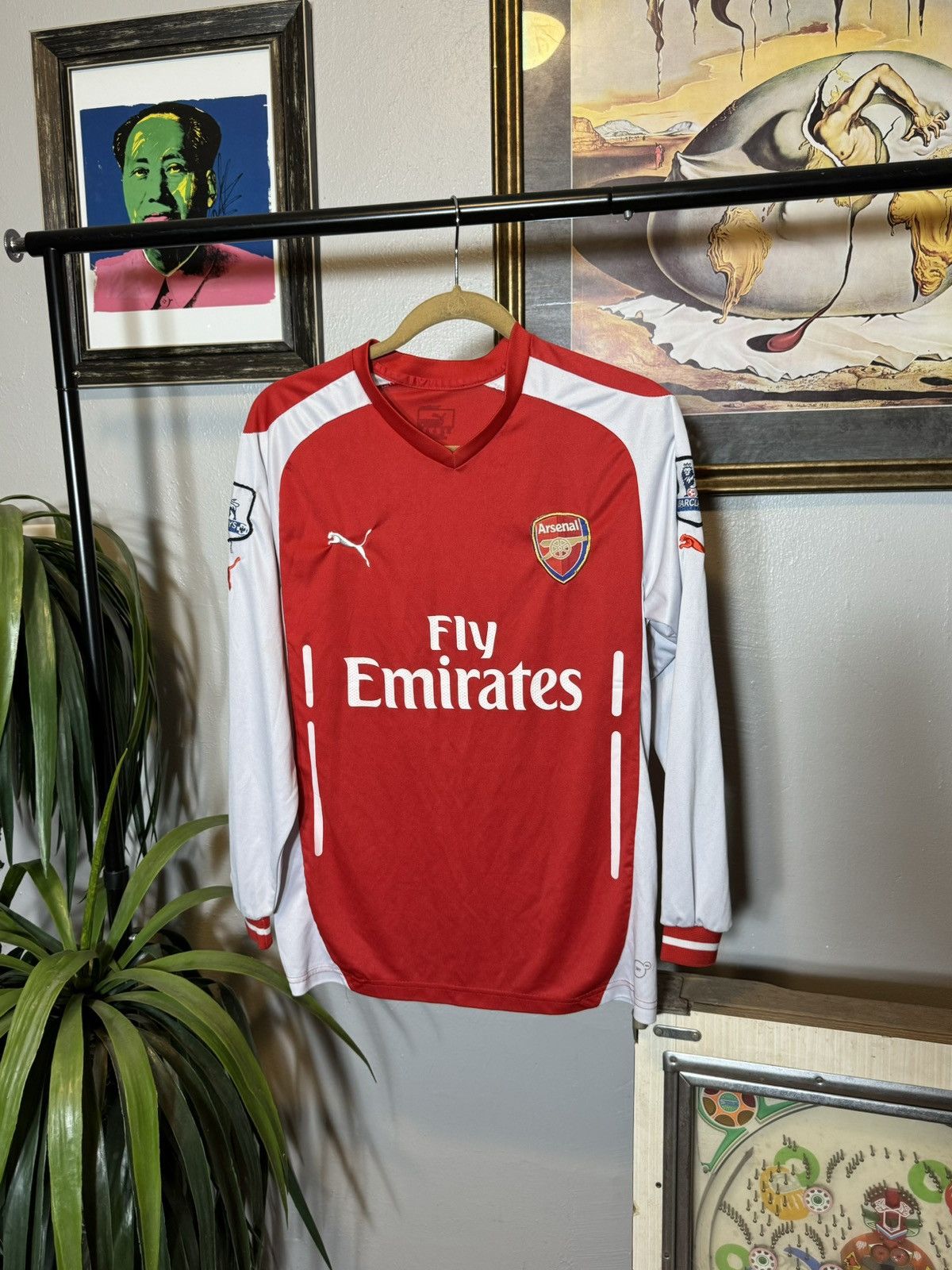 Puma Arsenal Puma Long Sleeve Soccer Jersey Size US S / EU 44-46 / 1 - 1 Thumbnail