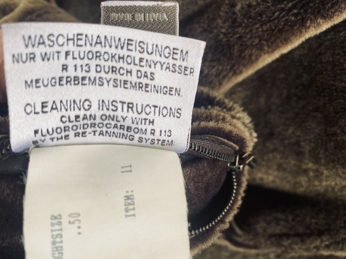 Ermenegildo Zegna Zegna 🇮🇹 brown suede full Sherpa lined car coat 50 VGC Size US M / EU 48-50 / 2 - 16 Thumbnail