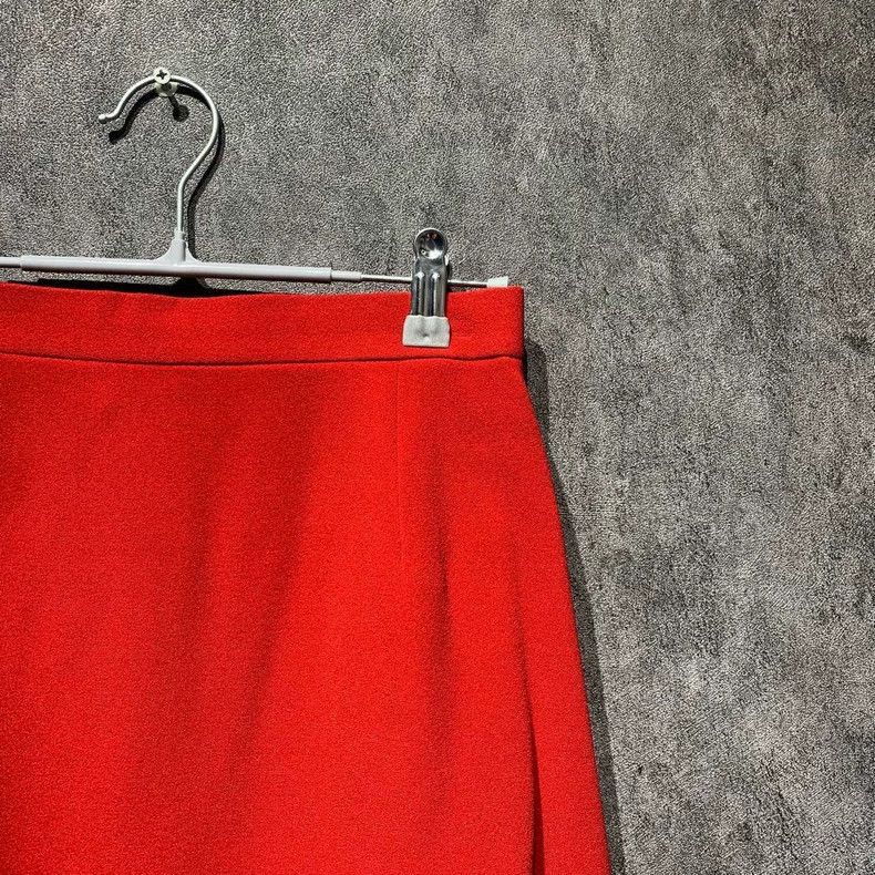 Dior Red Half Skirt Size 7-2505