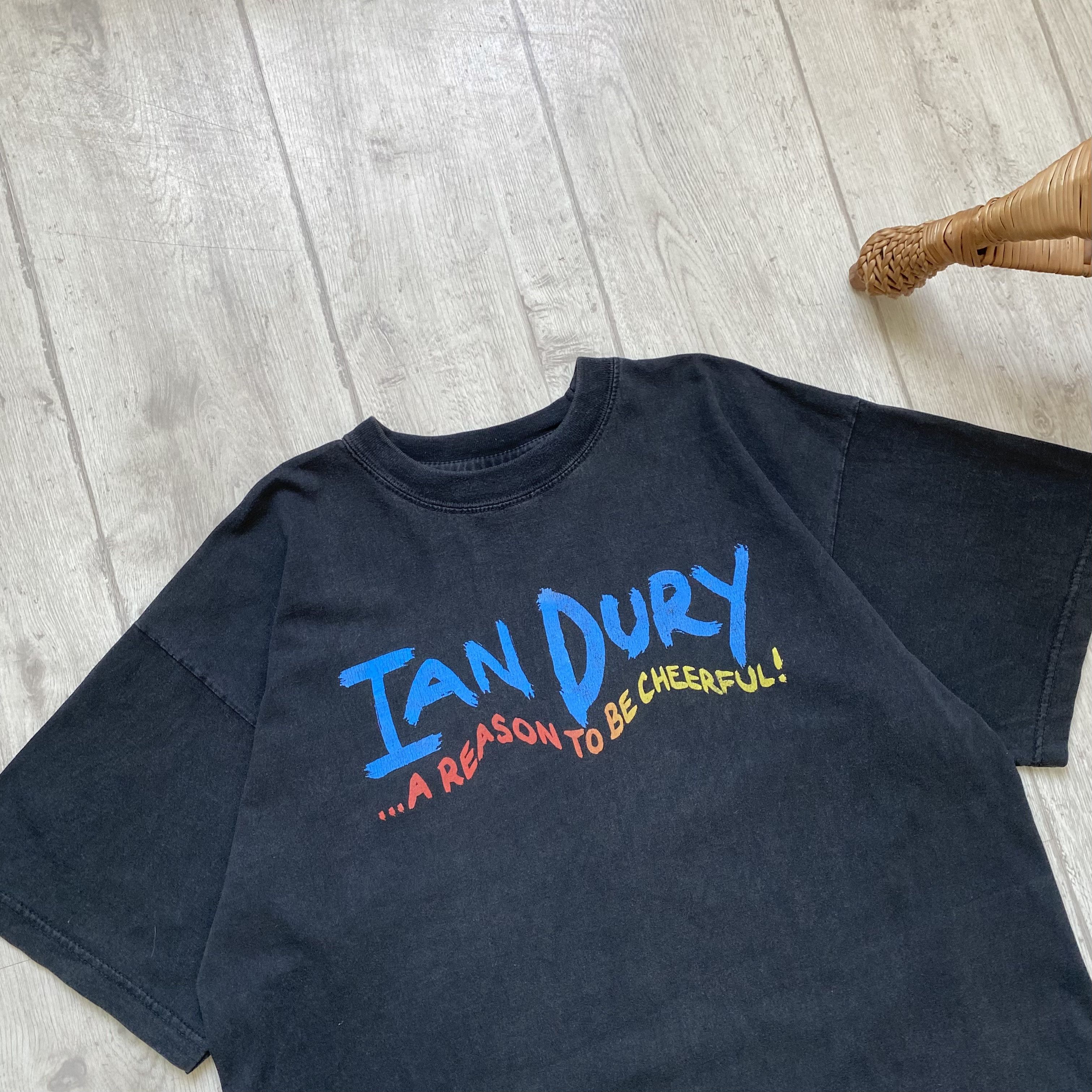 Band Tees 🎸 Vintage 90s Ian Dury Rock tee The Blockheads Size US L / EU 52-54 / 3 - 5 Thumbnail
