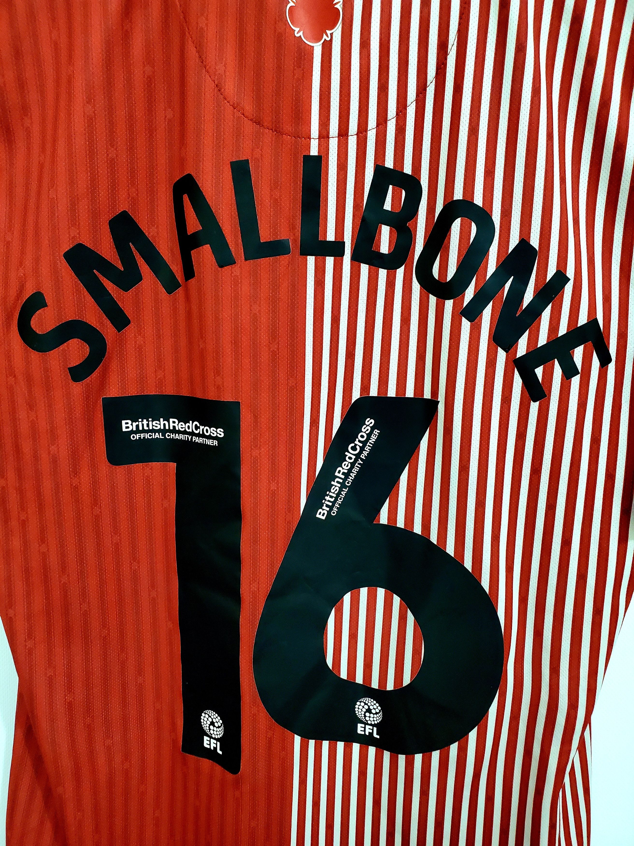 Hummel Southampton 2022-23 jersey #16 Smallbone perfect condition S Size US S / EU 44-46 / 1 - 5 Thumbnail