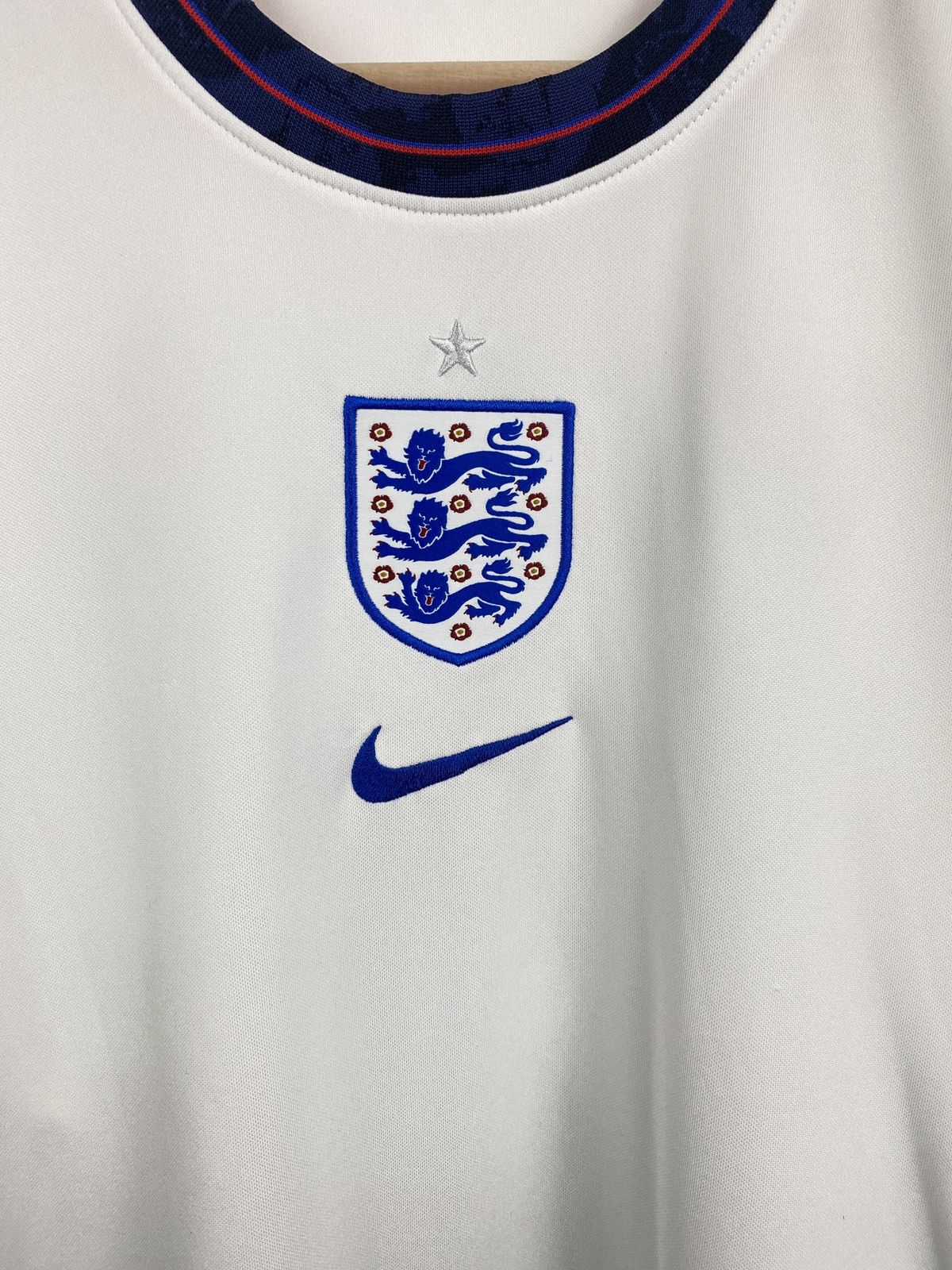 Nike 🏴󠁧󠁢󠁥󠁮󠁧󠁿 England Nike Grealish 7 Soccer Jersey Rare Retro Hype Y2K Size US XL / EU 56 / 4 - 5 Thumbnail