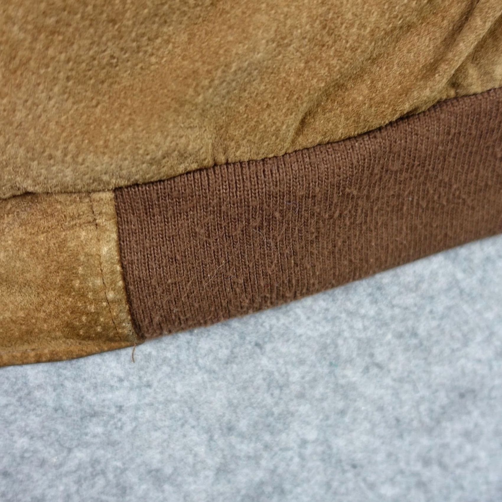 Route 66 VINTAGE Route 66 Jacket Mens XL Brown Leather Bomber Quilted Lining Full Zip VTG Size US XL / EU 56 / 4 - 4 Thumbnail
