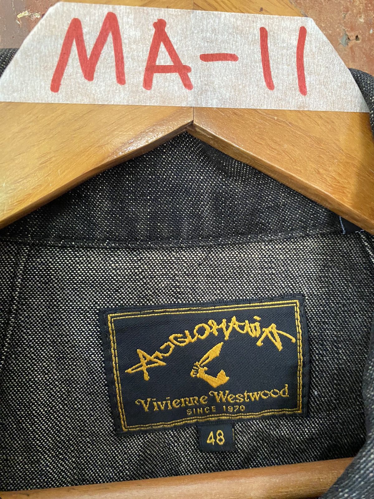 Vivienne Westwood 🔥🔥1990s Hybrid denim wool Jacket Size US L / EU 52-54 / 3 - 16 Thumbnail