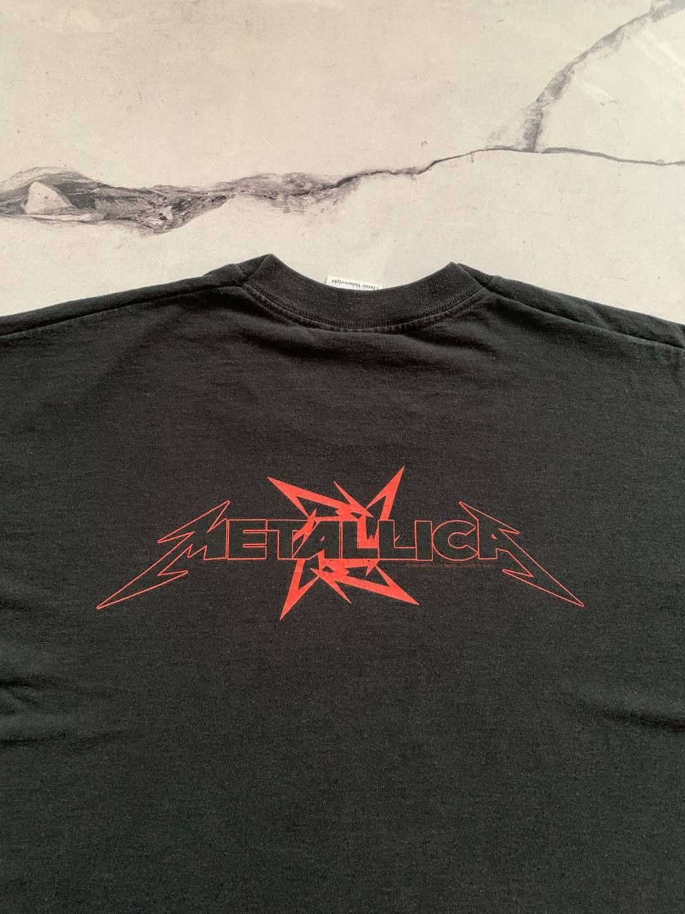 Band Tees Vintage Metallica 00s T-Shirt Faded Tony Squindo Art Size US M / EU 48-50 / 2 - 6 Thumbnail