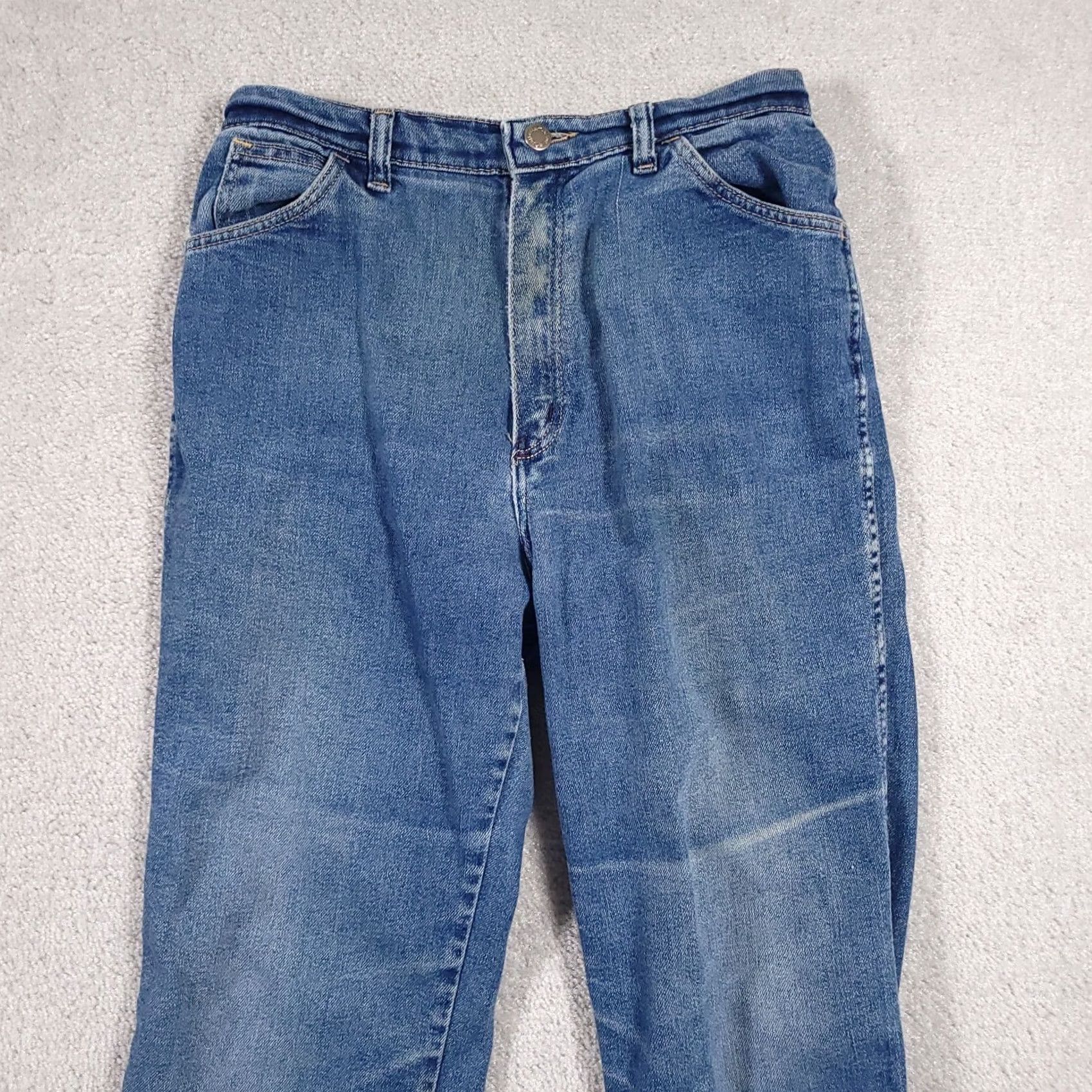 Wrangler VINTAGE Wrangler Misses Jeans MR231NV Women's 14 Regular Denim 80s Made In USA Size 36" / US 14 / IT 50 - 3 Thumbnail