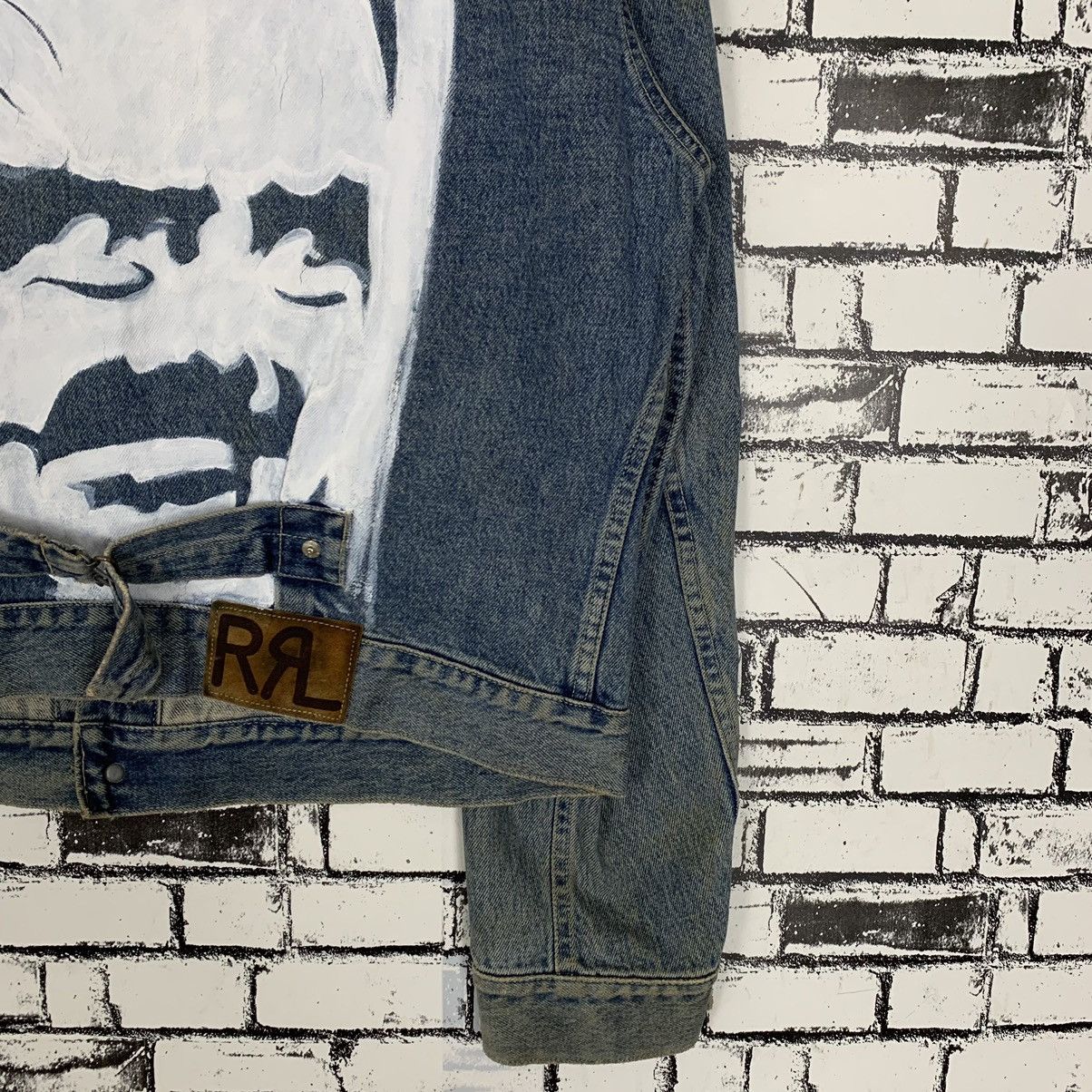 RRL Ralph Lauren Vintage Ralph Lauren Custom The Shining Denim Jacket Size US L / EU 52-54 / 3 - 13 Thumbnail
