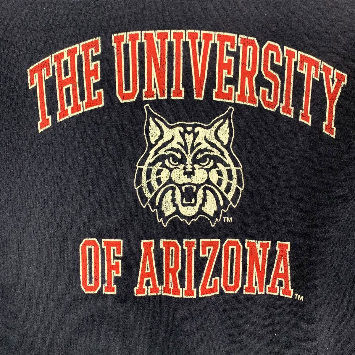 GU THE UNIVERSITY Of ARIZONA Big Logo Crop Sweatshirt #1465-C66 Size US M / EU 48-50 / 2 - 11 Thumbnail