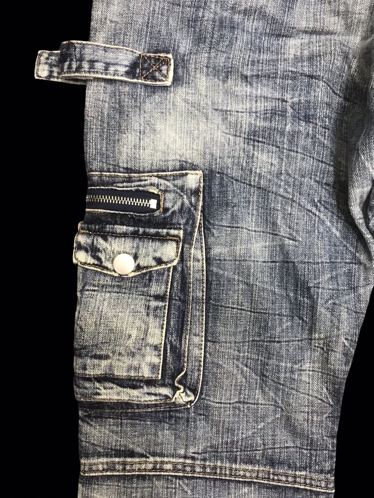 Seditionaries × semanticdesign 💥FLARE💥semantic design SICK FLARE MULTIPOCKETS DENIM F214 Size US 32 / EU 48 - 16 Thumbnail