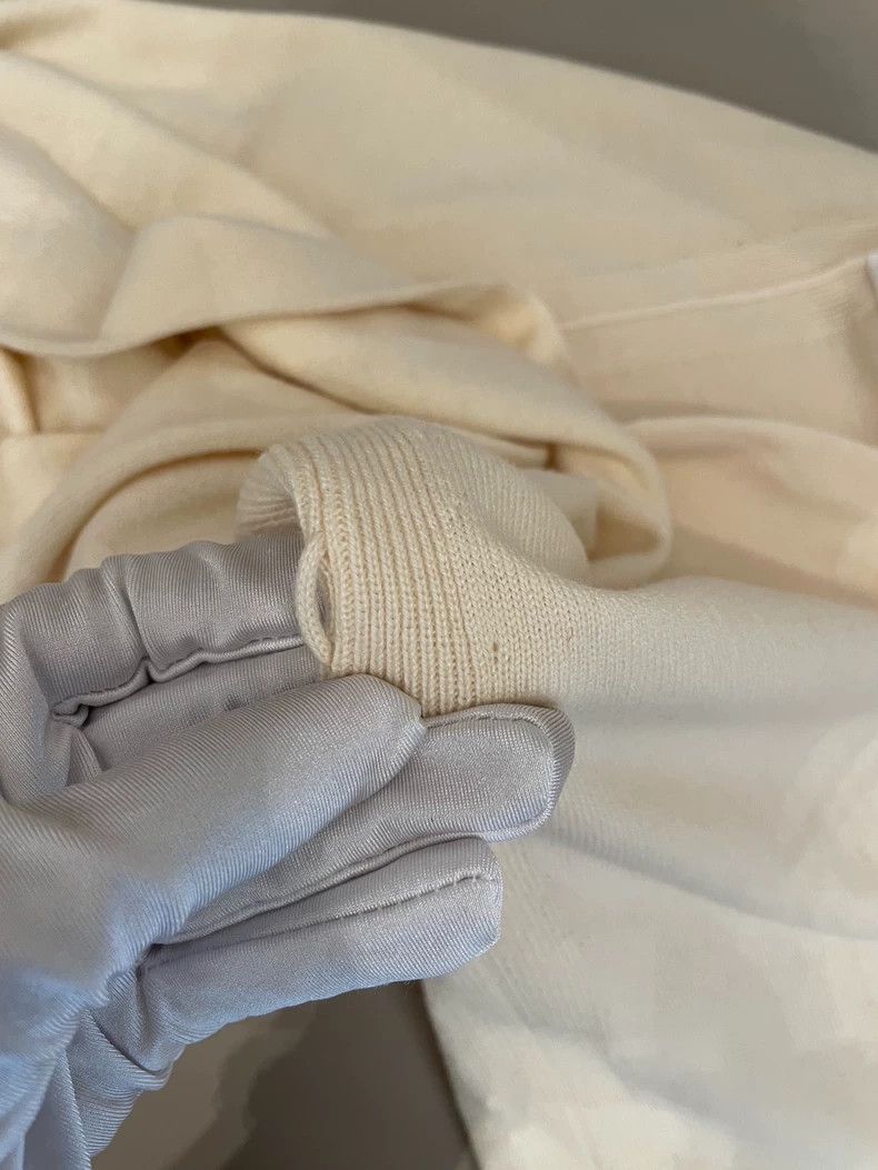 Loro Piana LORO PIANA White cashmere cardigan Size M / US 6-8 / IT 42-44 - 5 Thumbnail