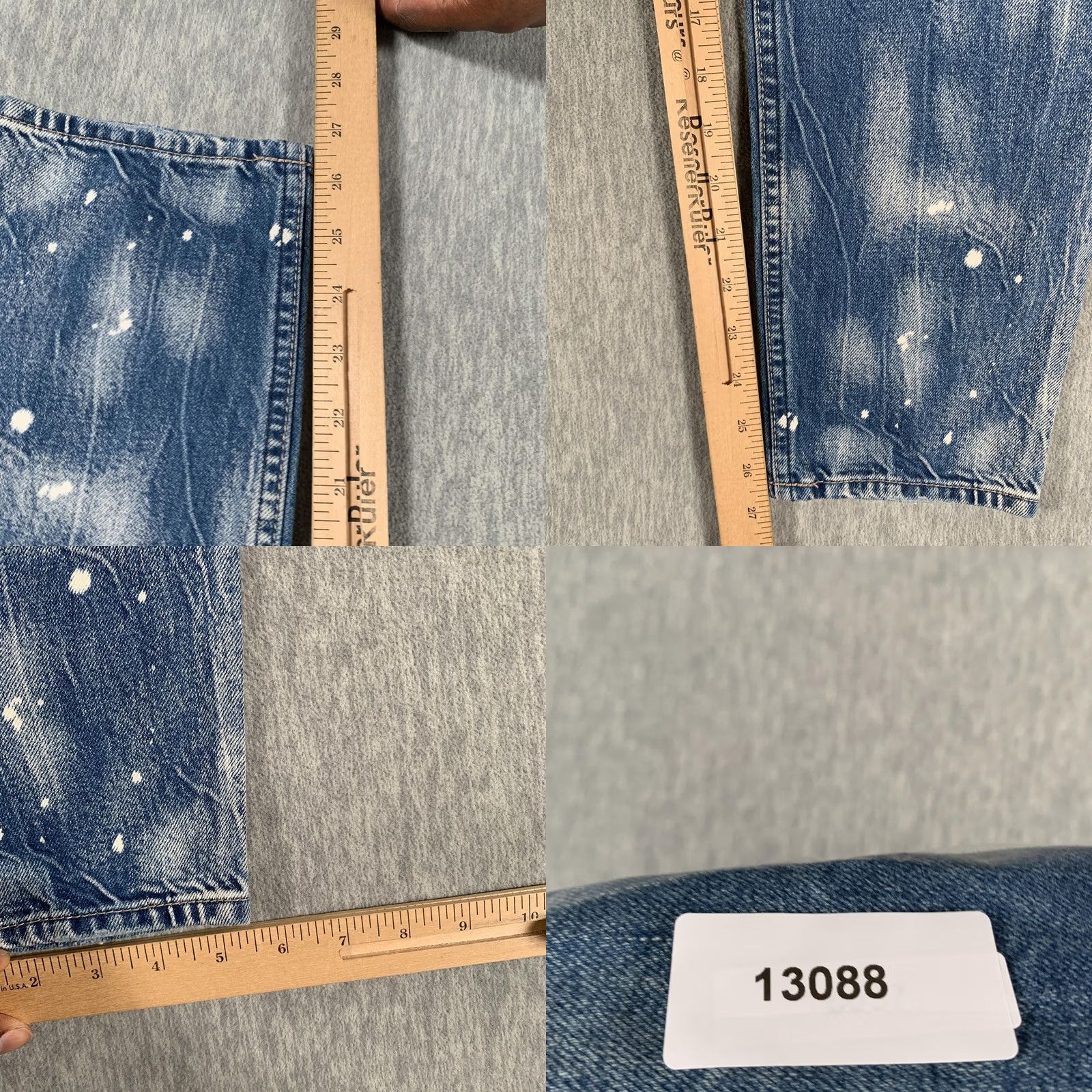 Abercrombie & Fitch Abercrombie & Fitch Jeans Womens 28x27 Blue High Rise Girlfriend Distressed Jeans Size 28" / US 6 / IT 42 - 10 Thumbnail