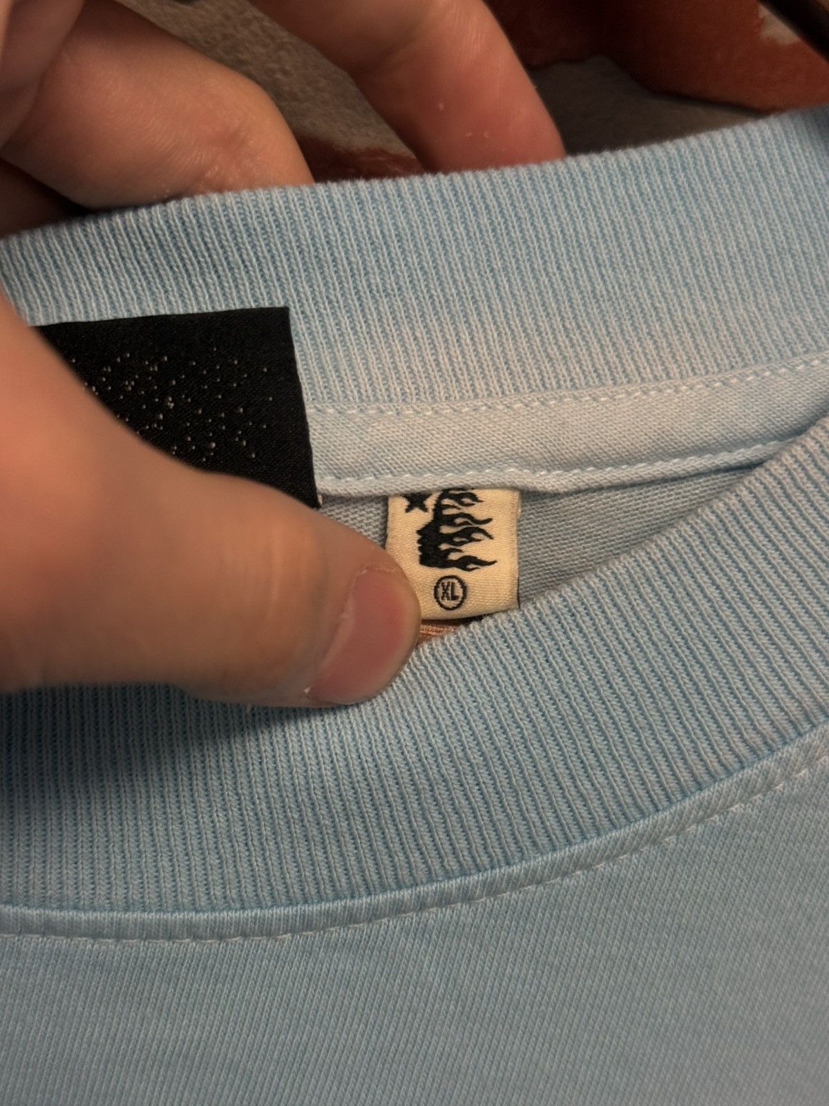 HELLSTAR Hellstar “Baby Blue” Tee Shirt Size XL (NEW) Authentic Size US XL / EU 56 / 4 - 8 Thumbnail
