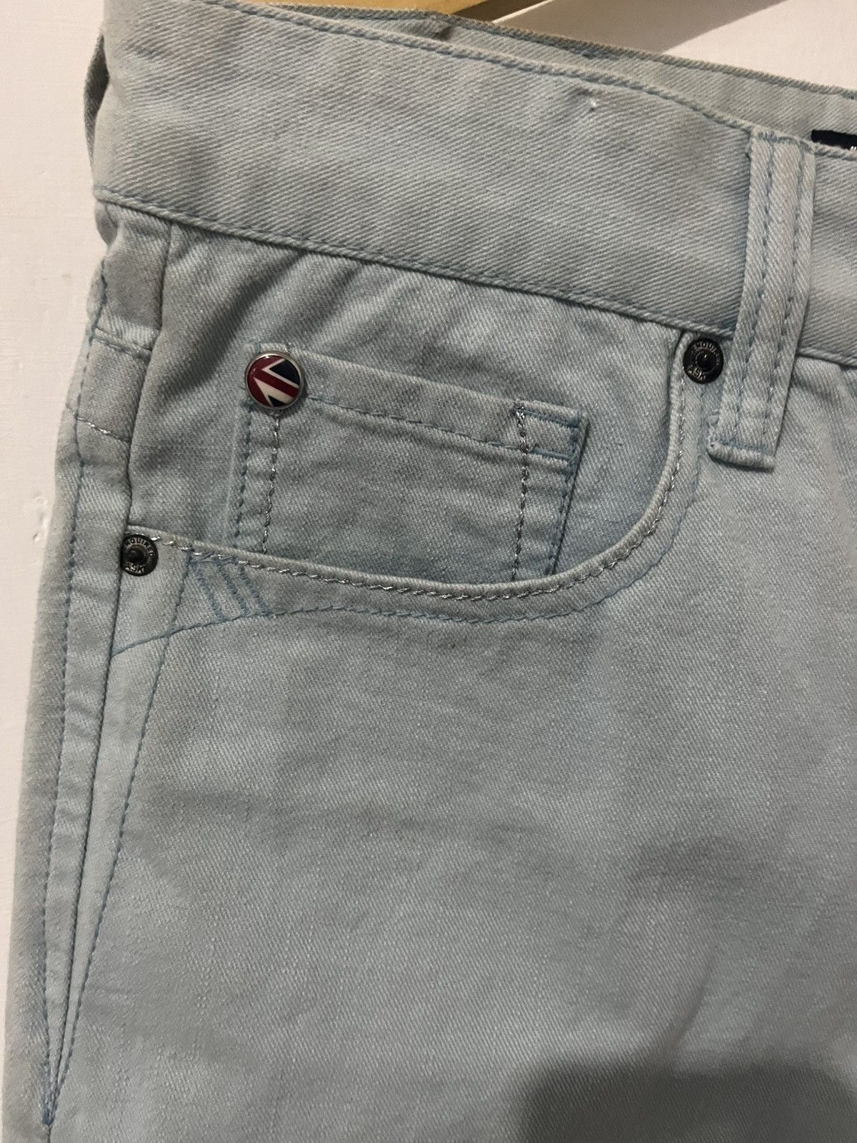 Japanese Brand DENIM SHORTS ASK ENQUIRED Size US 32 / EU 48 - 6 Thumbnail