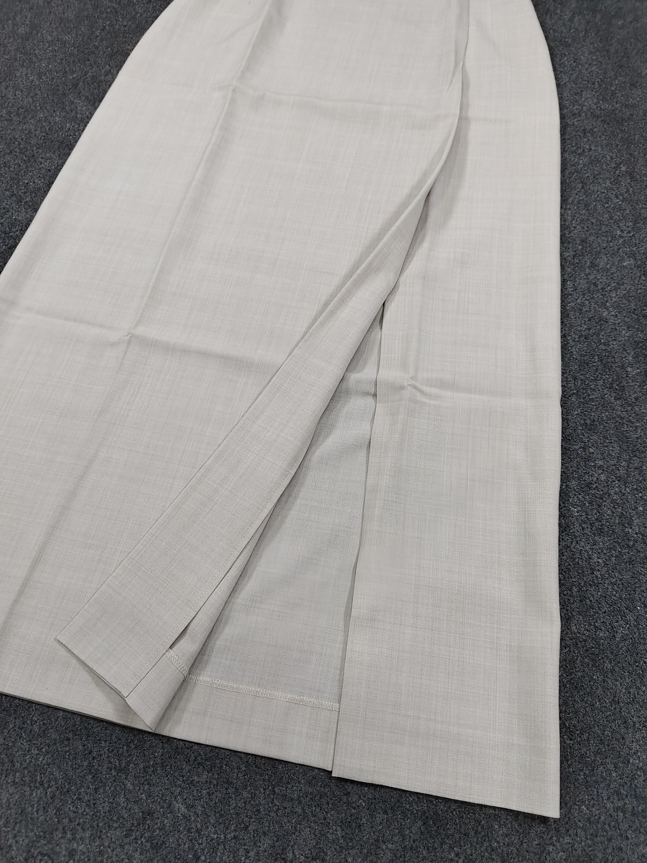 Yohji Yamamoto SAMPLE🔥Y's Yohji Yamamoto Tailored Colomn Skirt Size 29" - 3 Thumbnail