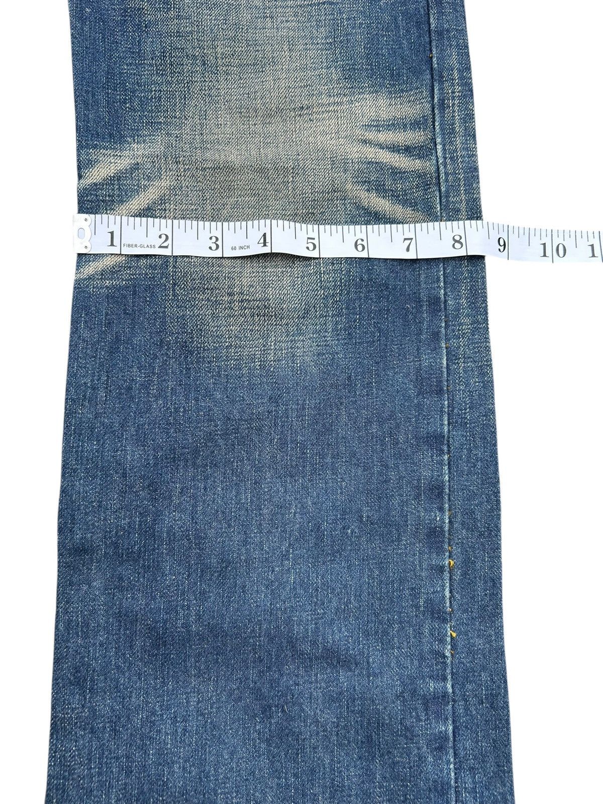 Kapital Flare Vintage Japanese Brand Selvedge Stunning Denim Jeans Size US 30 / EU 46 - 17 Thumbnail