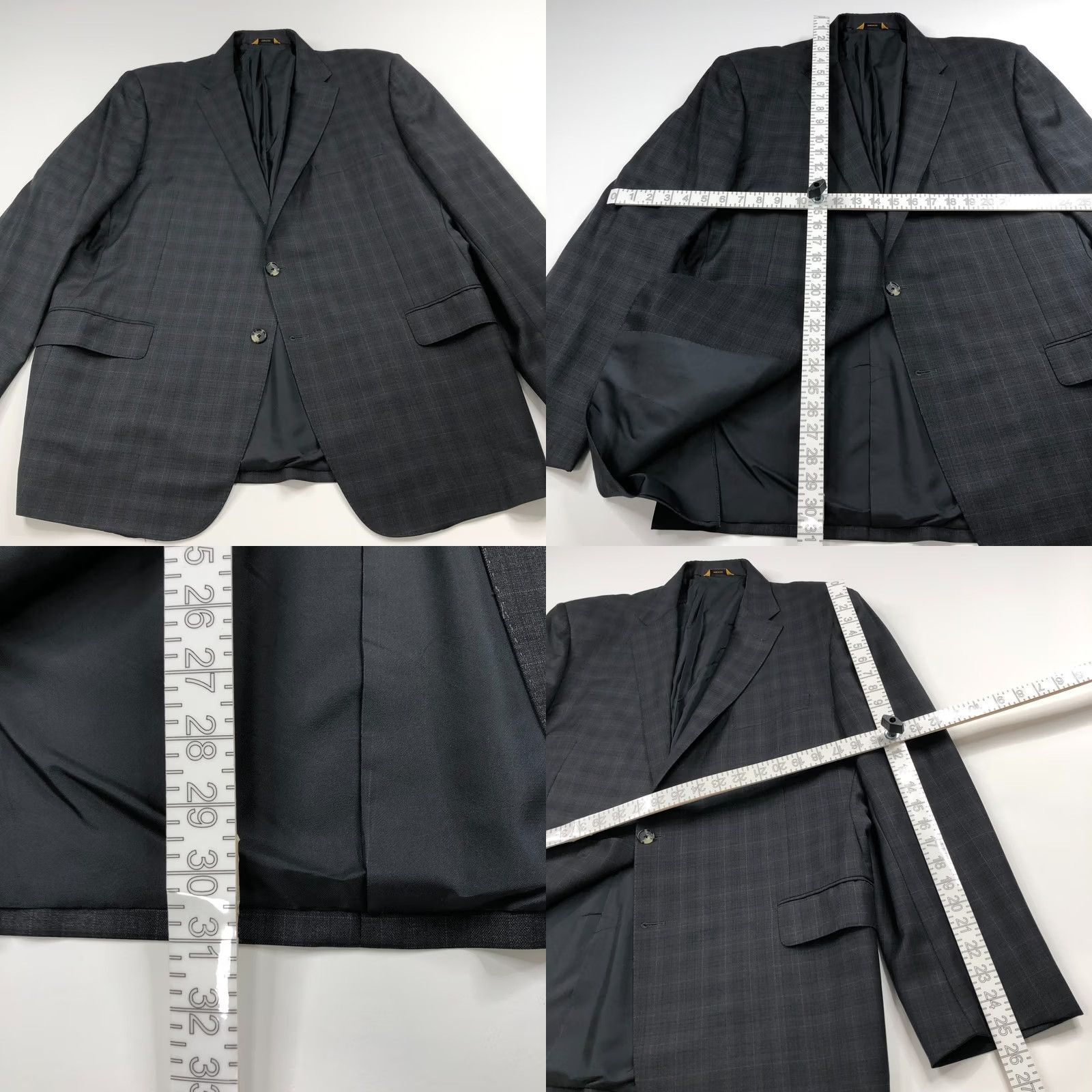 Ermenegildo Zegna Hickey Freeman Ermenegildo Zegna Cloth Wool Silk Sport Coat Jacket Gray MINT Size US M / EU 48-50 / 2 - 8 Thumbnail