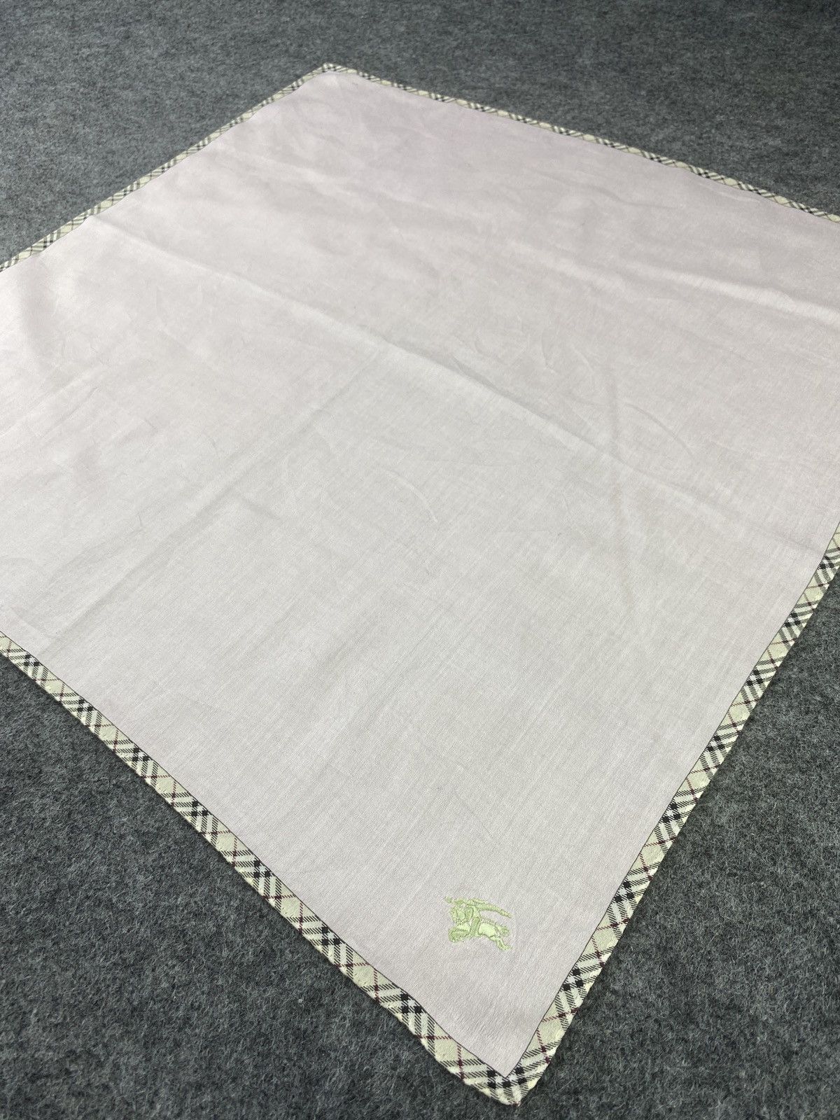 Burberry × Vintage Burberry Handkerchief / Bandana / Neckerchief-B010 Size ONE SIZE - 4 Thumbnail