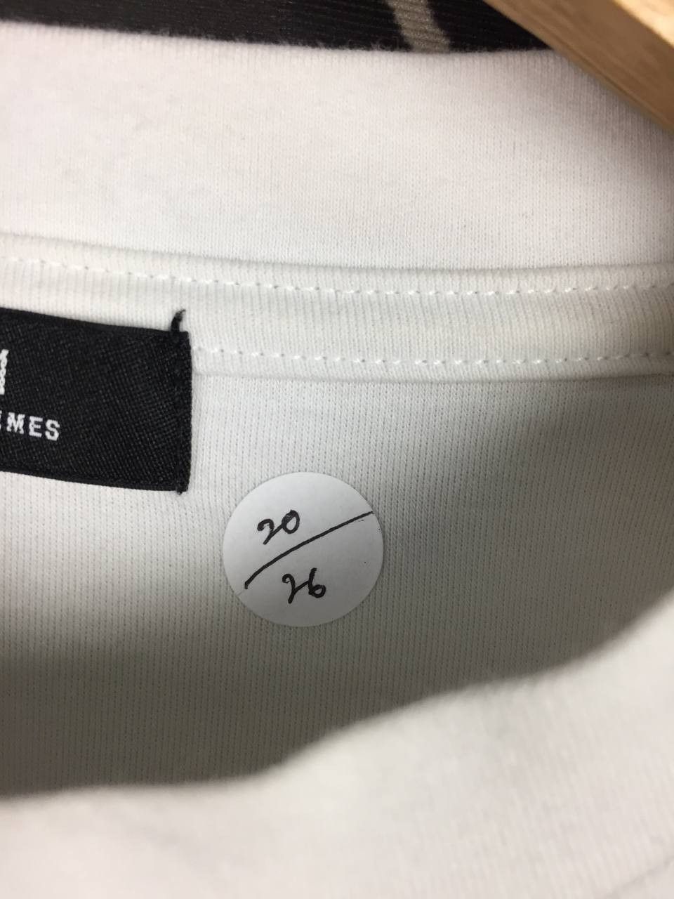 5351 POUR LES HOMMES 5351 Pour Les Hommes White Minimalist Designer Tee Size US M / EU 48-50 / 2 - 14 Thumbnail