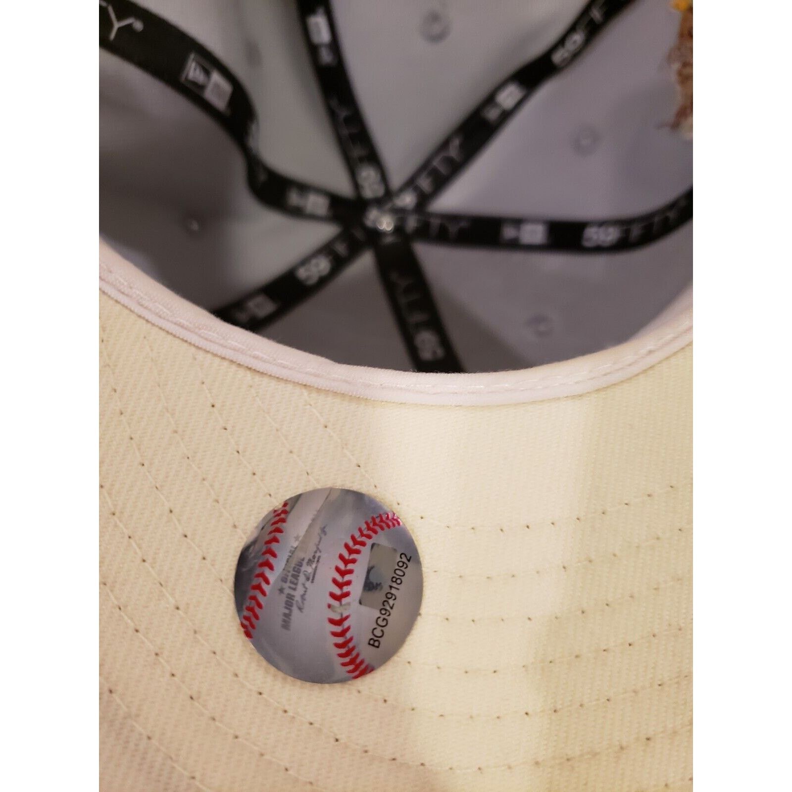 New Era Atlanta Braves Hat Cap 2000 ASG Gold 5950 Size 7 5/8 New Era Size ONE SIZE - 8 Thumbnail