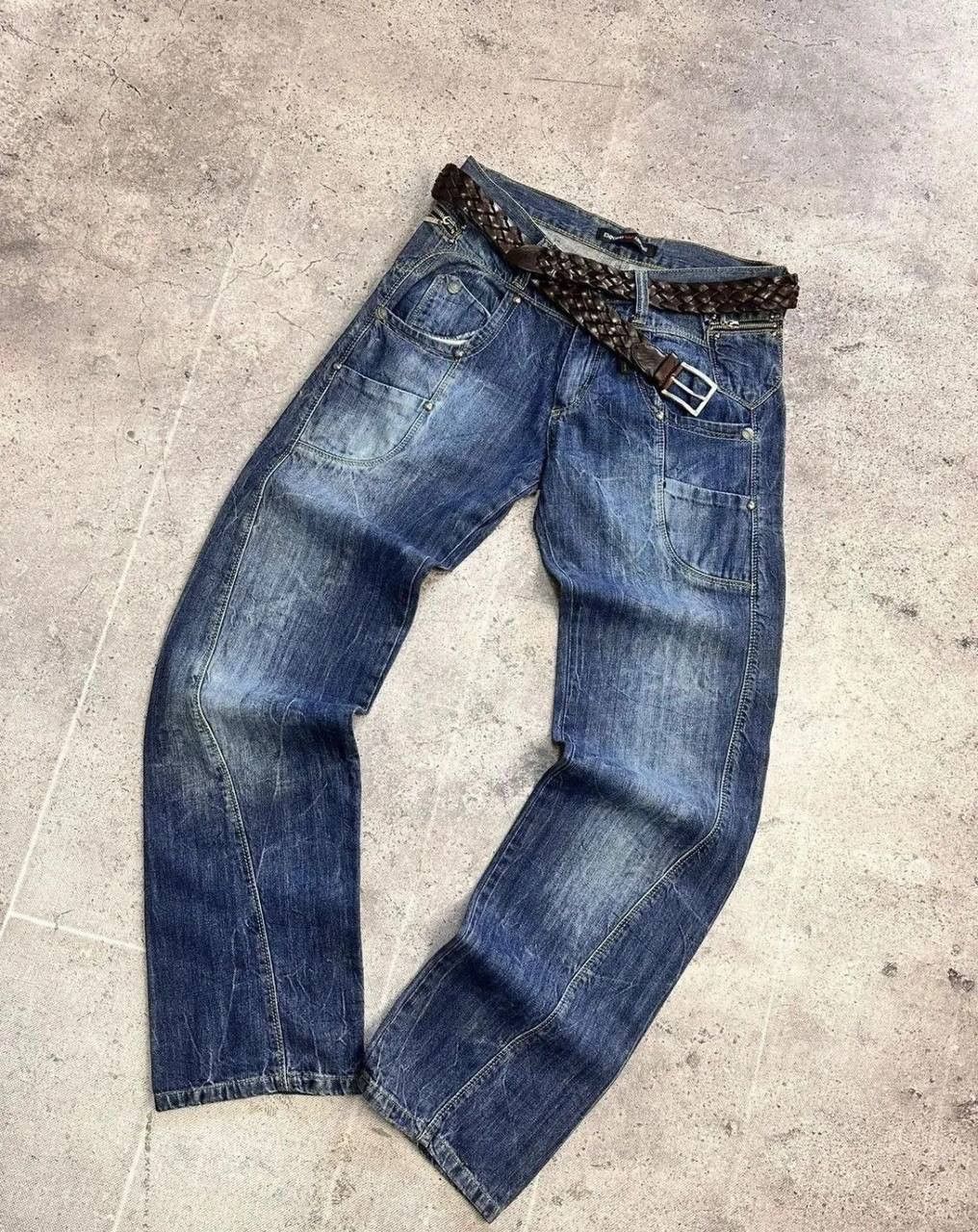 Emporio Armani × Japanese Brand Emporio Armani Jeans Vintage Streetwear Y2K Size US 31 - 6 Thumbnail