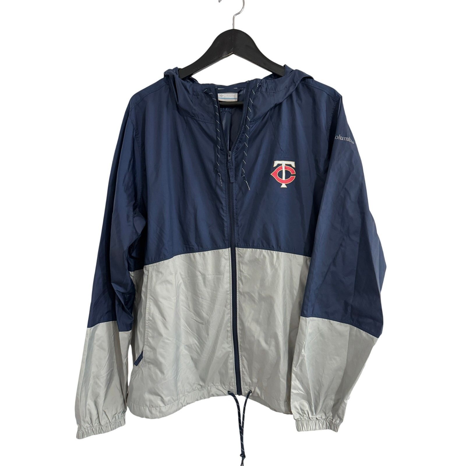 Columbia Minnesota Twins Columbia Brand Rain Jacket Size XL Size US XL / EU 56 / 4 - 1 Thumbnail