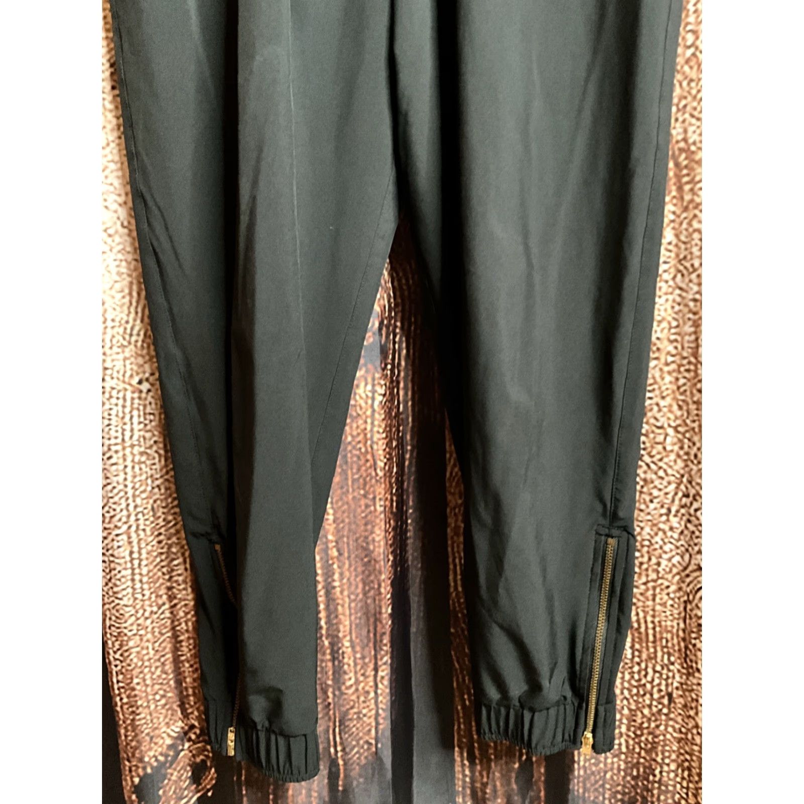 Vintage Albion Jumpsuit One-Piece Women S Black Nylon Spandex Elastic Waist Activewear Casual Travel 1 Piece Modern Minimalist Jogger Style Size 28" / US 6 / IT 42 - 2 Thumbnail