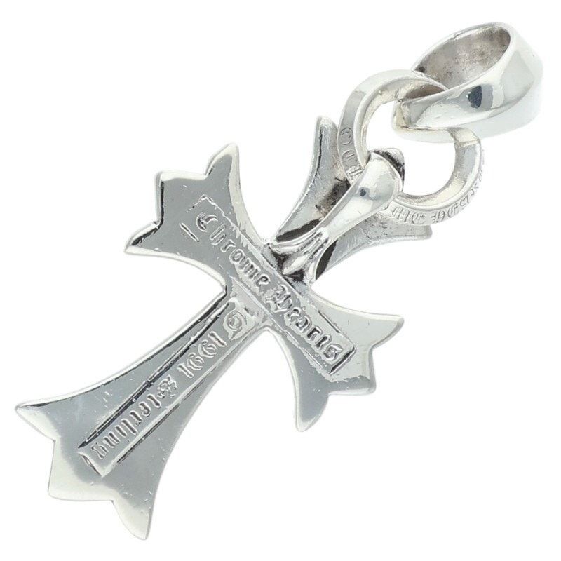 Chrome Hearts Chrome Hearts Silver Cross Bale Necklace Size ONE SIZE - 2 Thumbnail