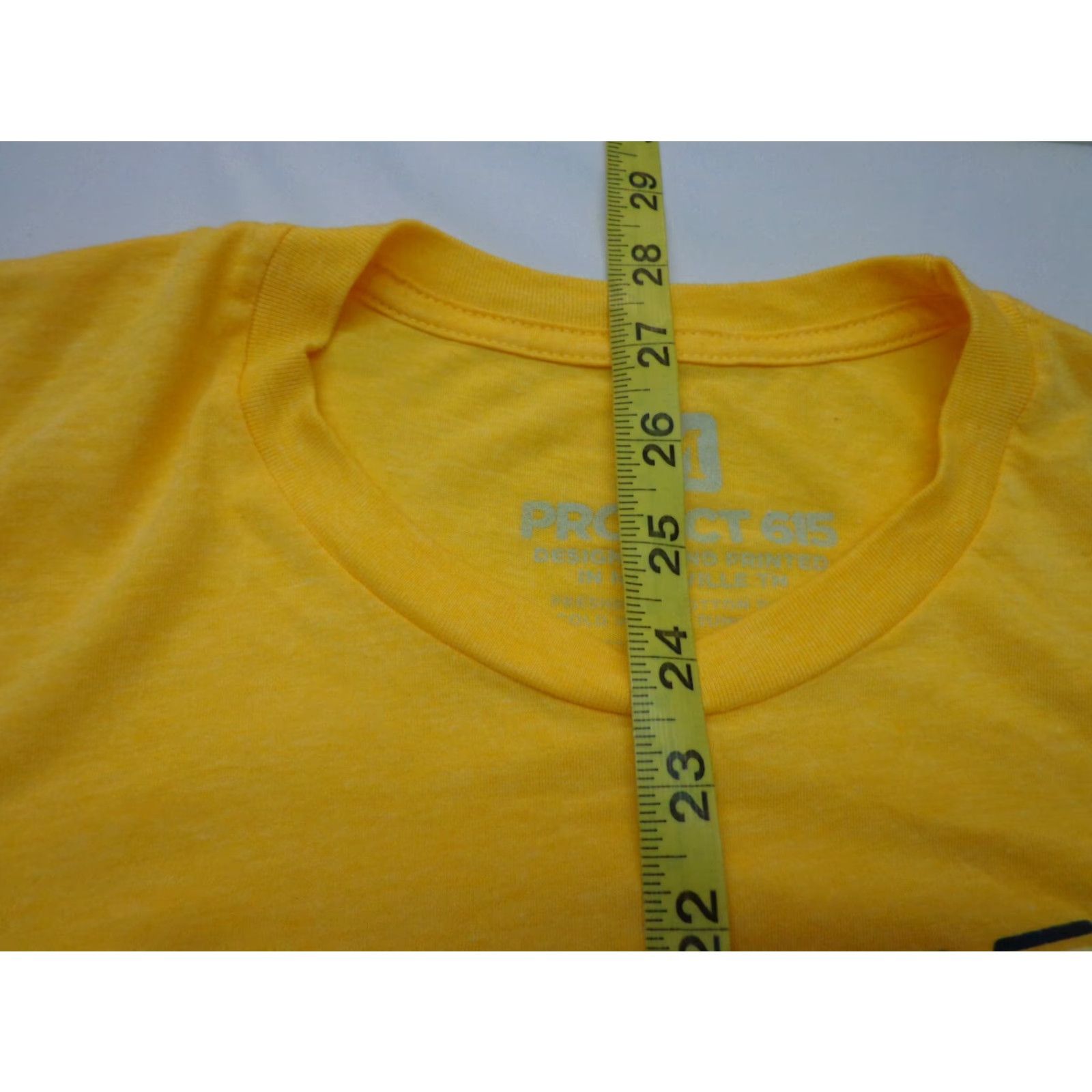 Y/Project Project 615 It's All Your Fault T Shirt Size M Yellow Men's Unisex Adults Short Sleeve Regular Vintage: No Size US M / EU 48-50 / 2 - 6 Thumbnail