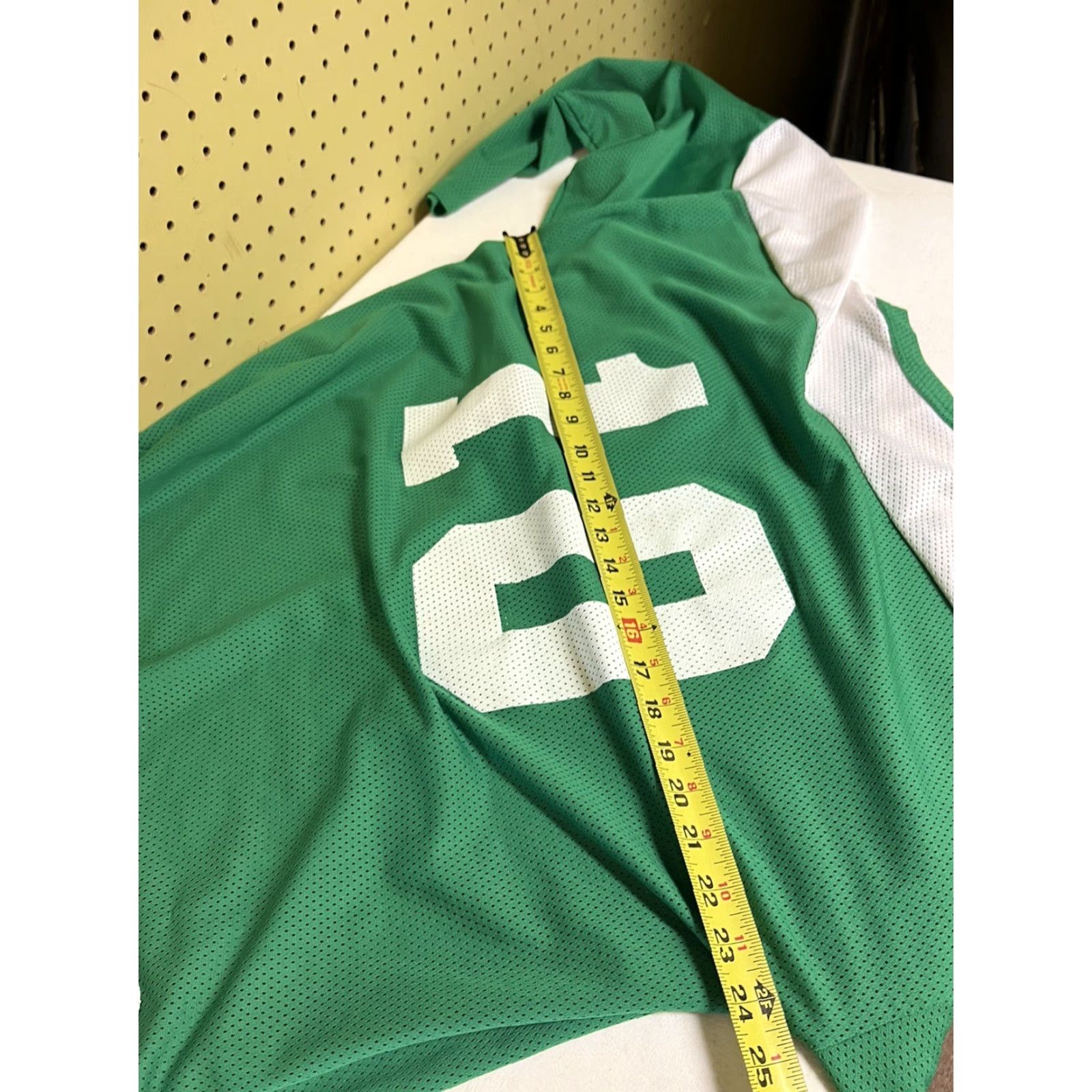Vintage VINTAGE Athletic Knit Jersey XL Men Hockey Jersey Green White Sports 3/4 Sleeve Knit V-Neck Athletic Knit Jersey Size US XL / EU 56 / 4 - 5 Thumbnail